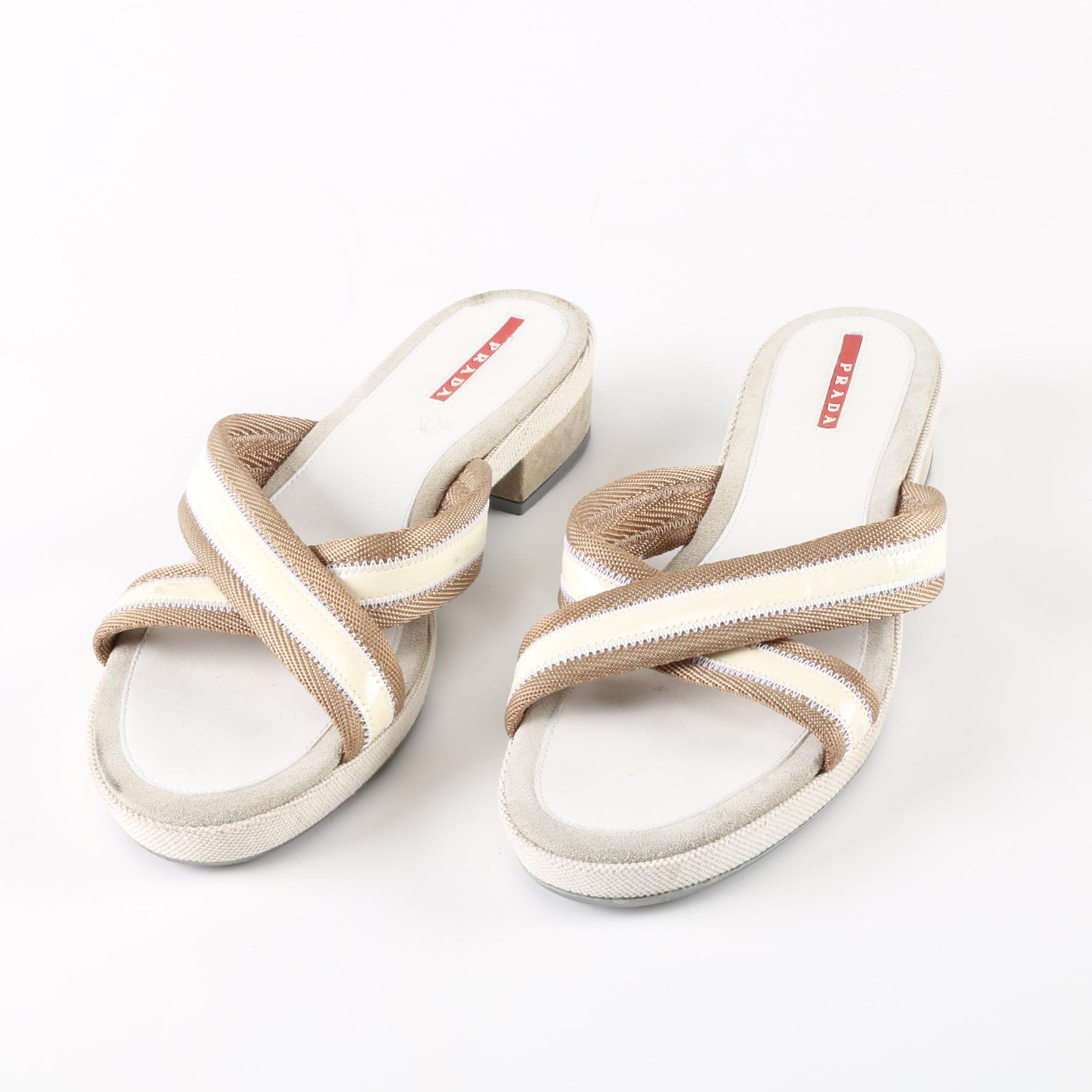 Prada Slide Sandals