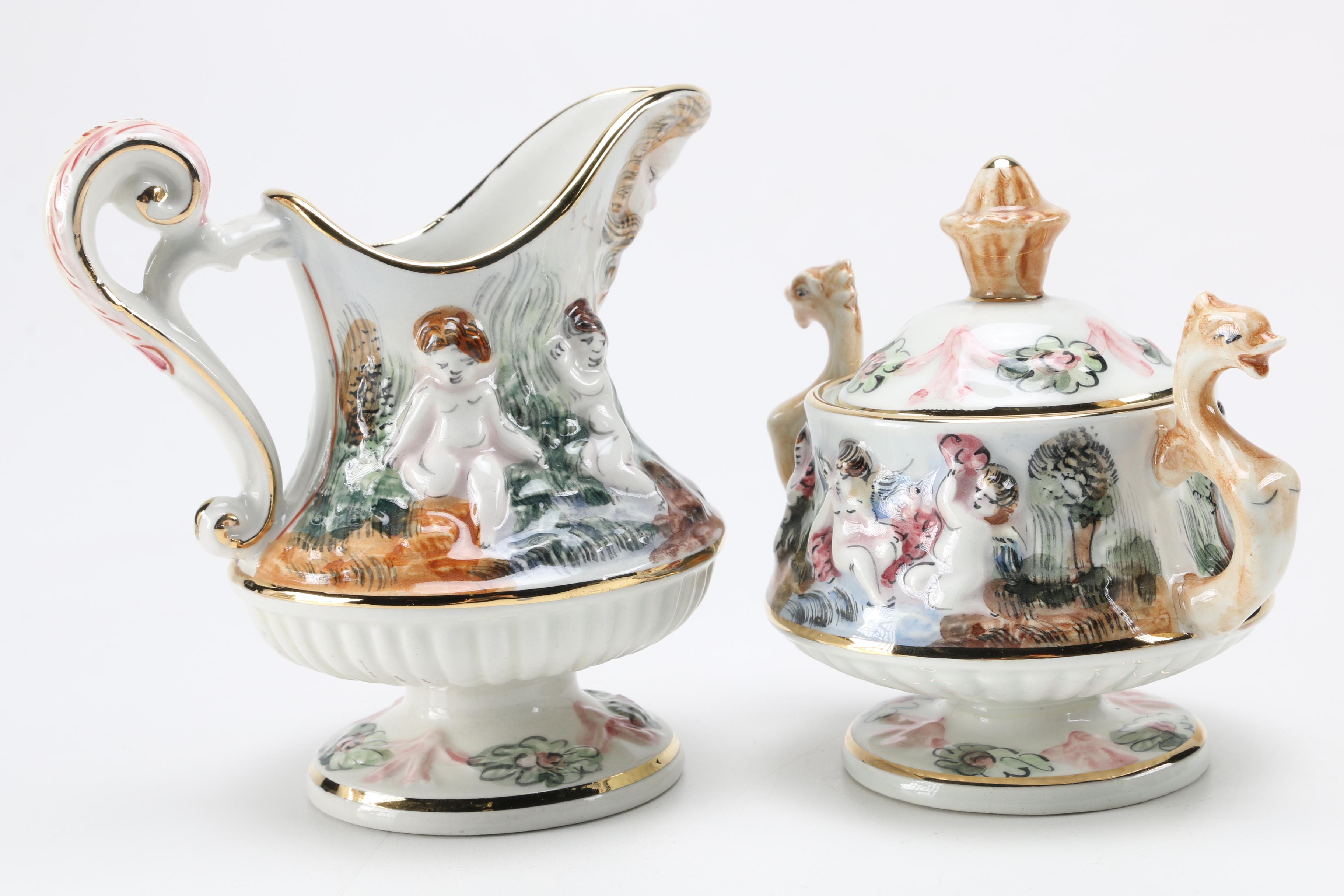 R. Capodimonte Italian Porcelain Chinaware