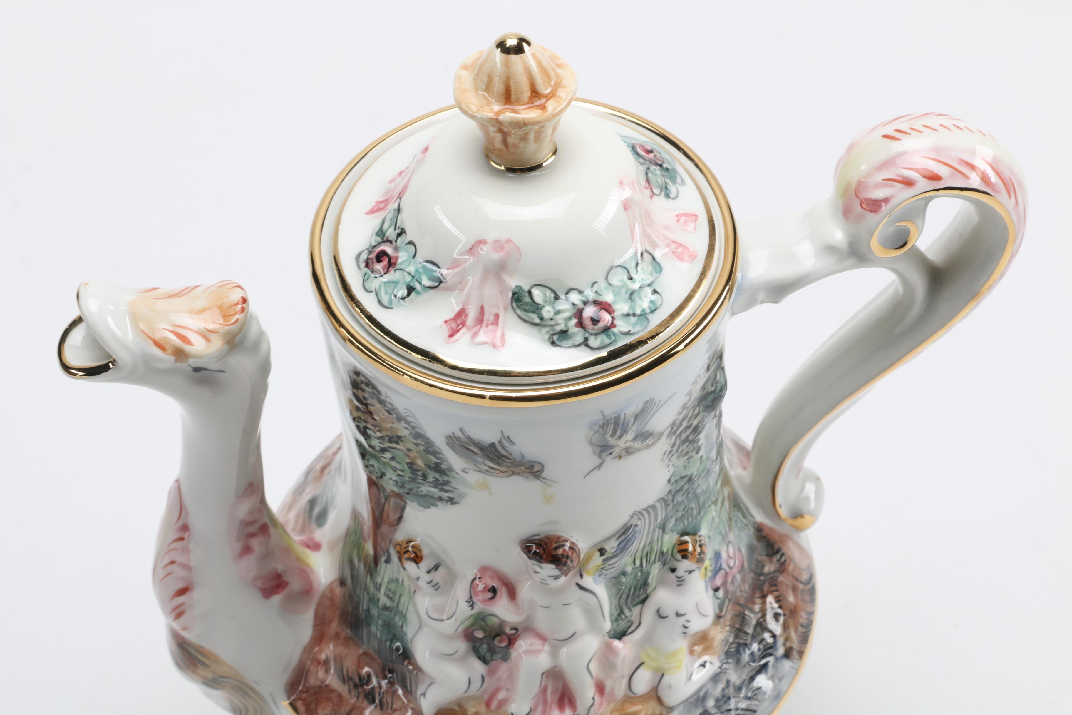 R. Capodimonte Italian Porcelain Chinaware