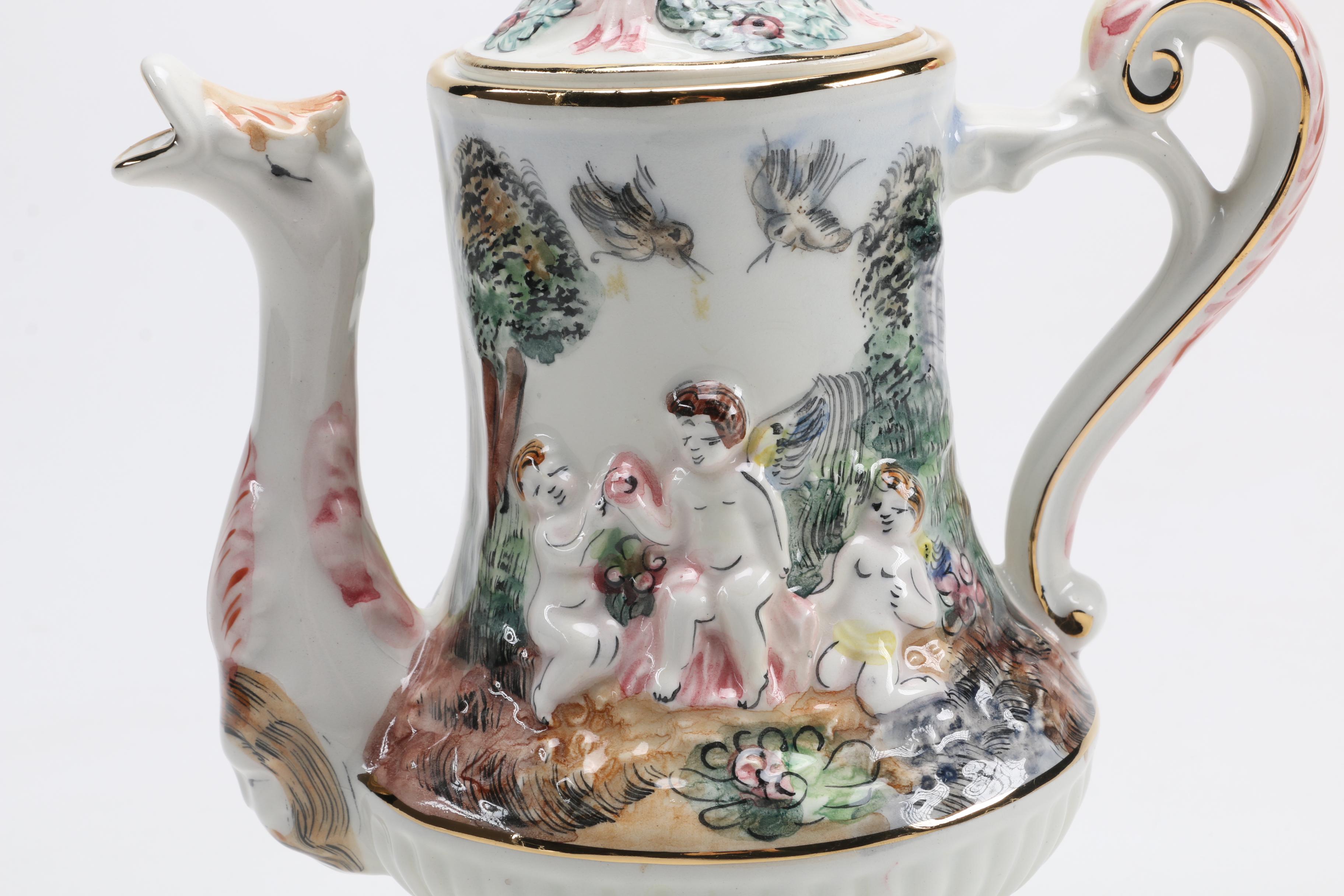 R. Capodimonte Italian Porcelain Chinaware