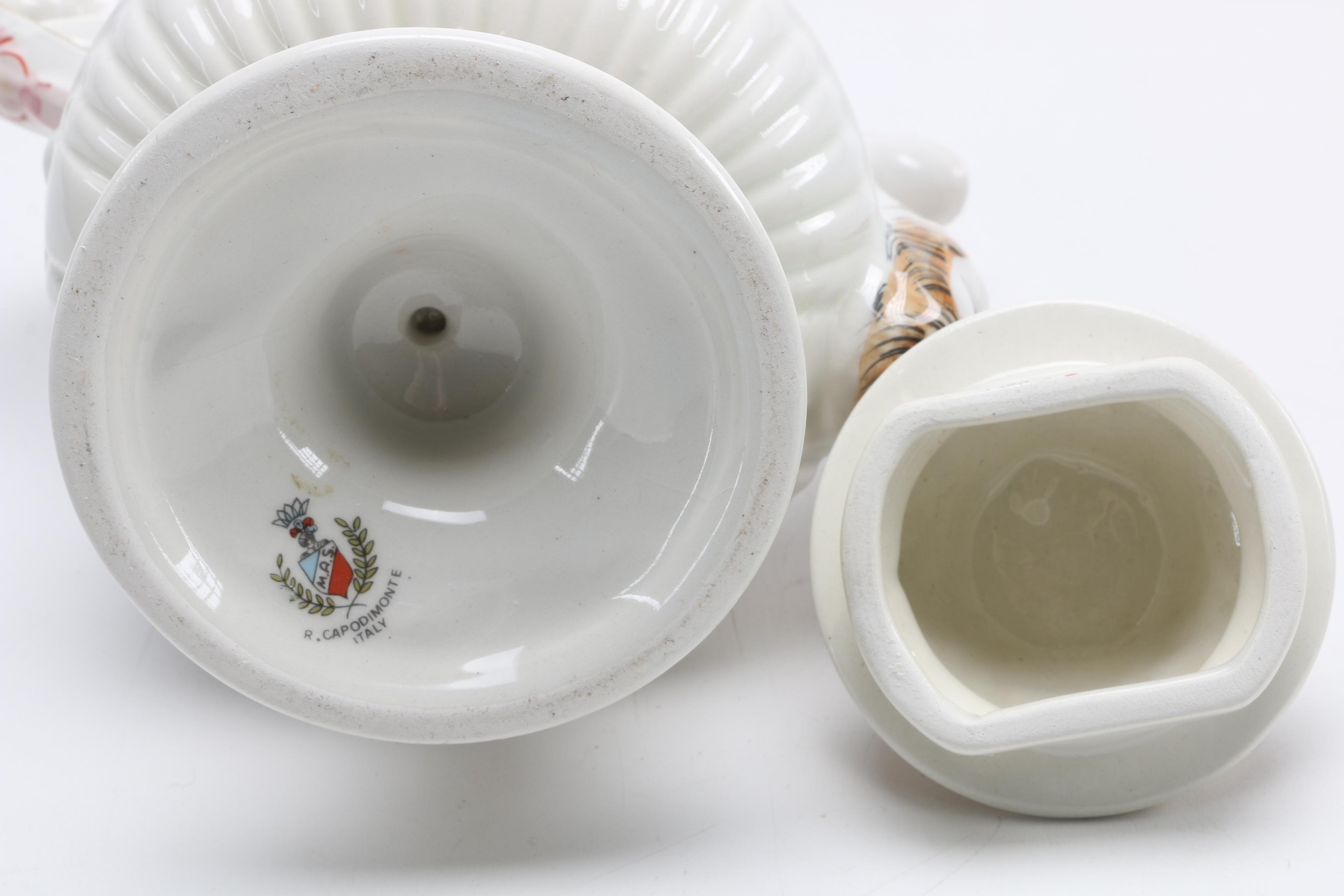 R. Capodimonte Italian Porcelain Chinaware