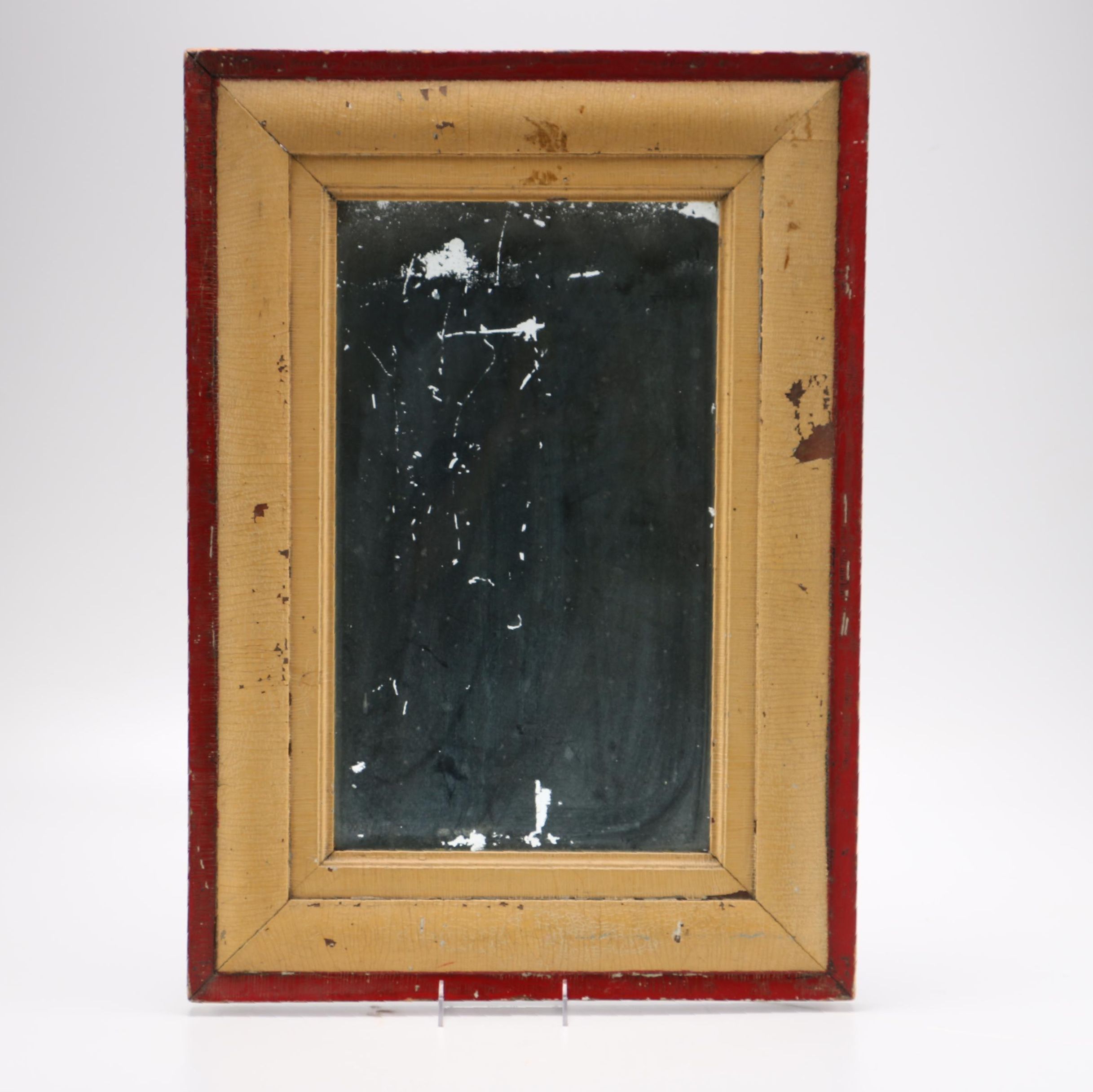 Vintage Mirror in Painted Wooden Frame