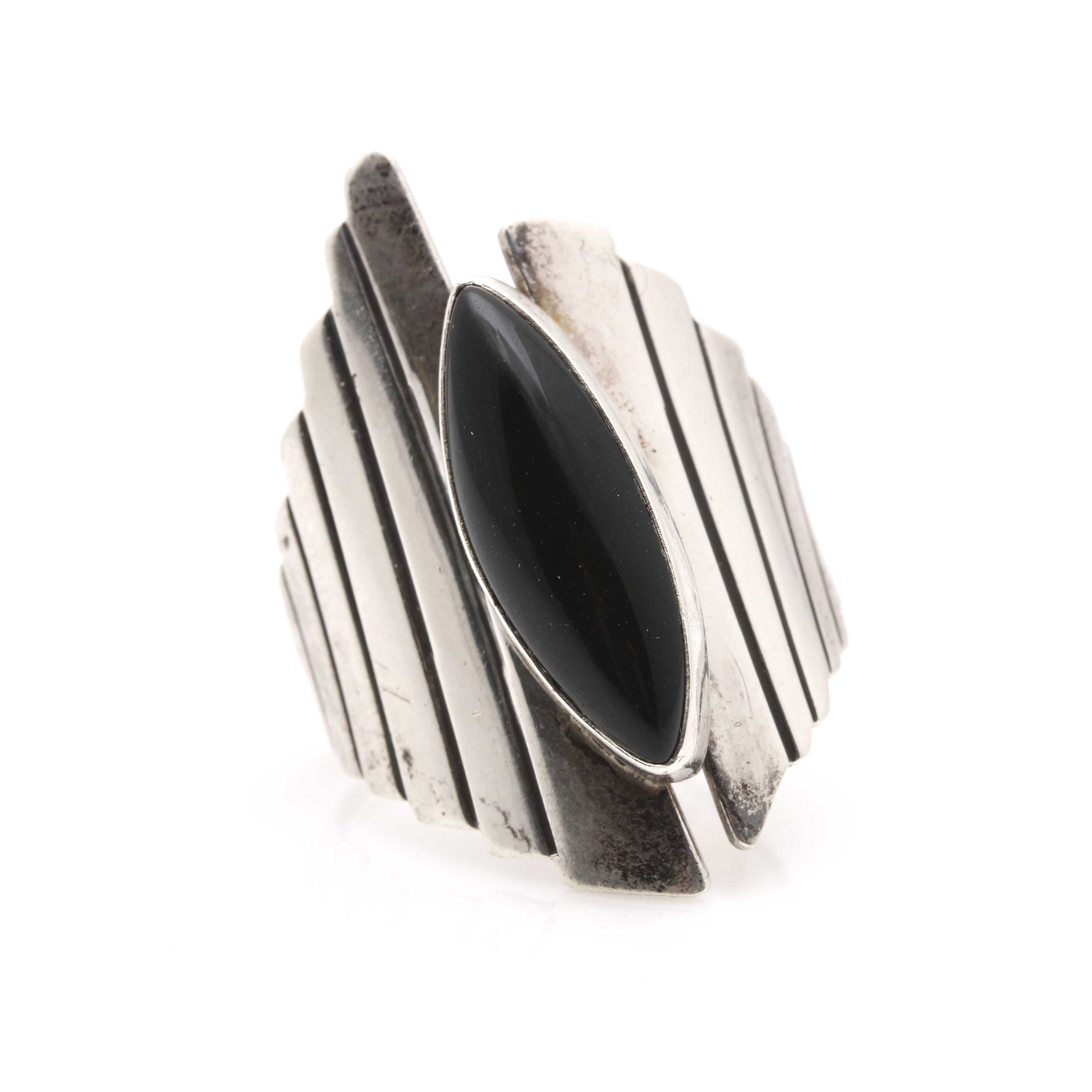 Sterling Silver Jewelry Assortment With Black Onyx