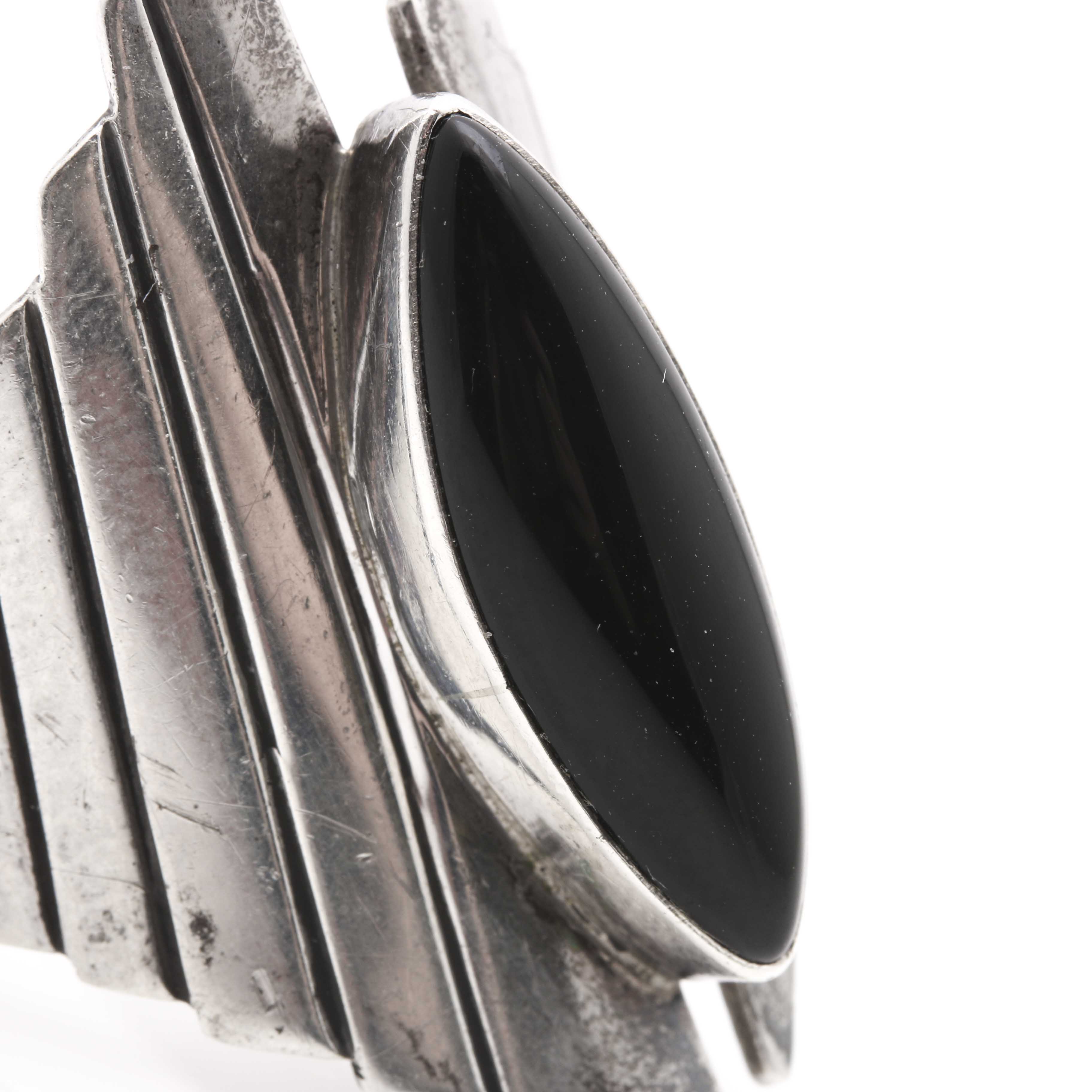 Sterling Silver Jewelry Assortment With Black Onyx