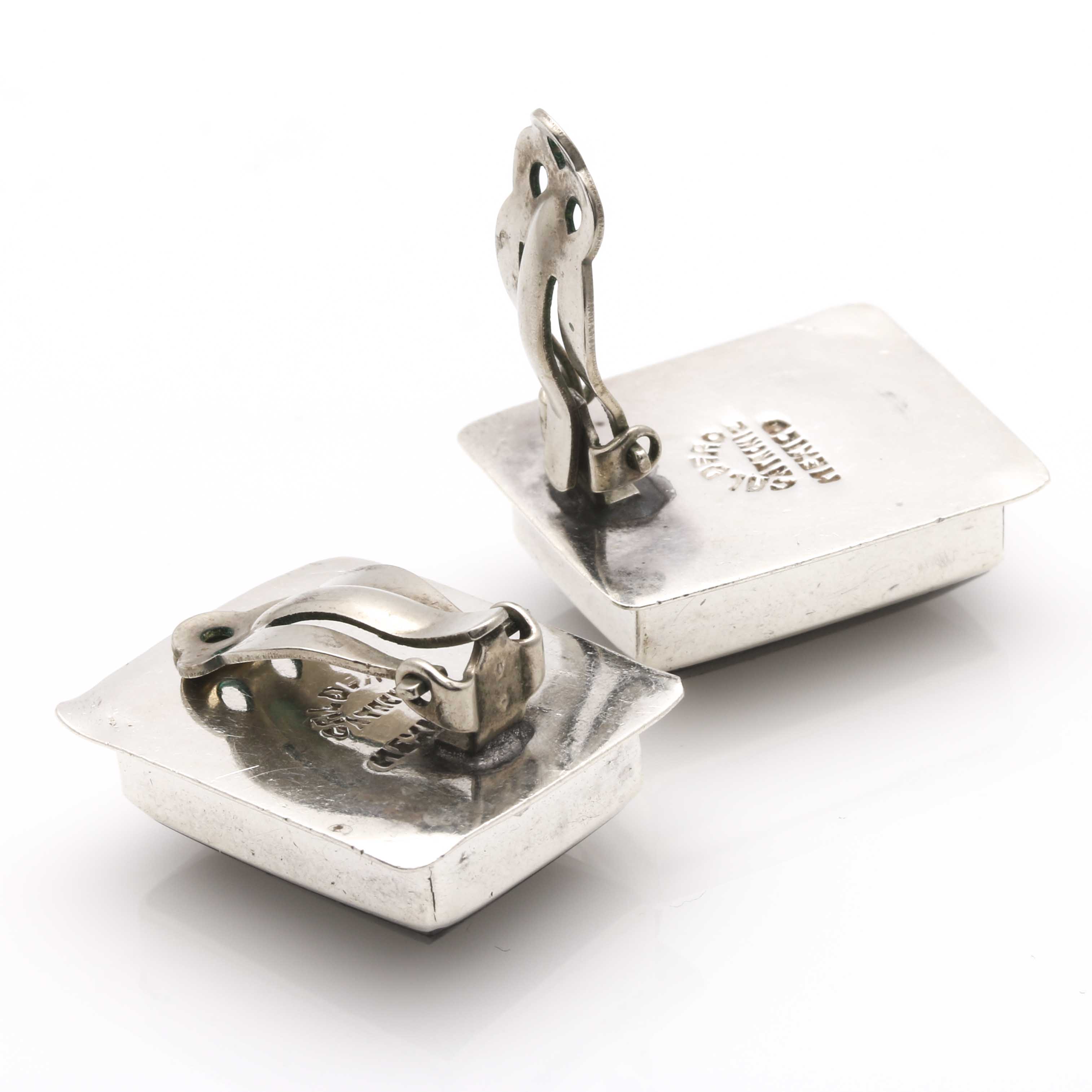 Sterling Silver Onyx Jewelry Parure