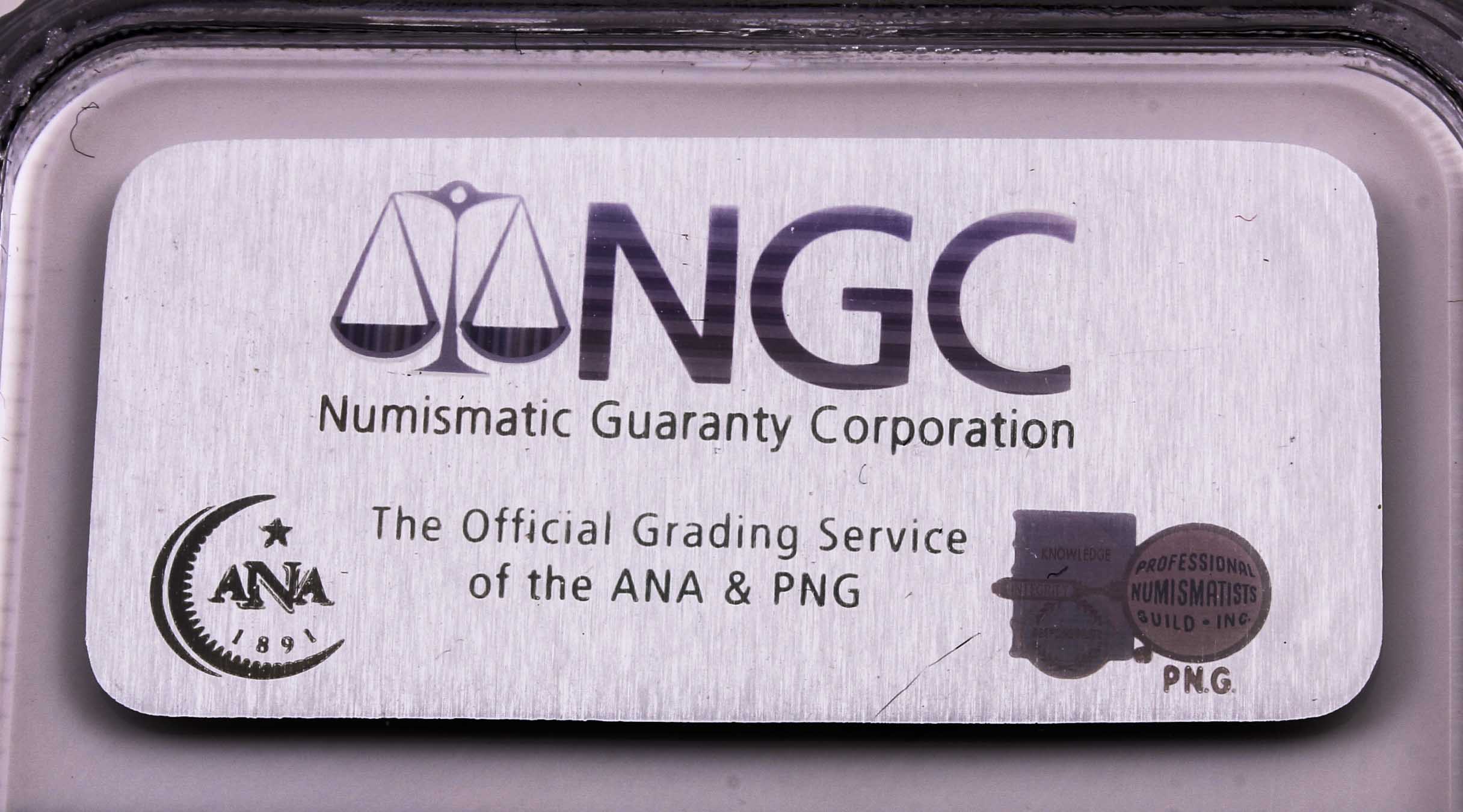 Ten Graded Presidential One Dollar Coins