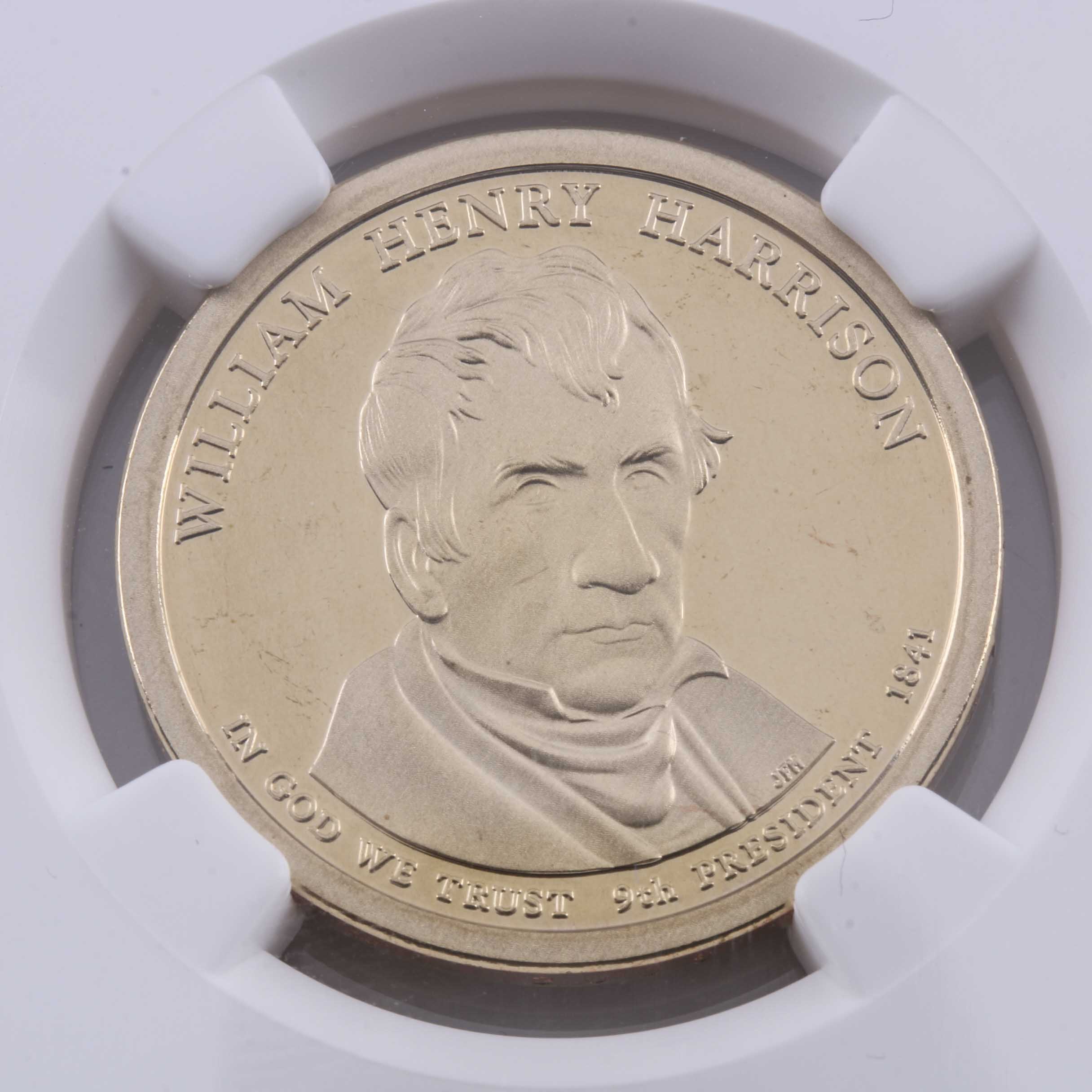 Ten Graded Presidential One Dollar Coins