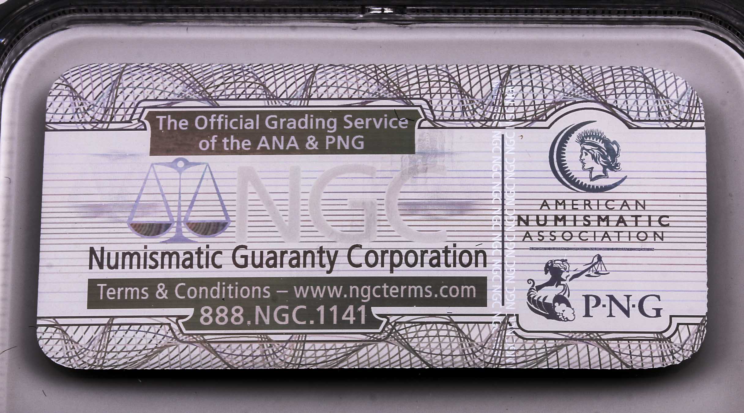 Ten Graded Presidential One Dollar Coins