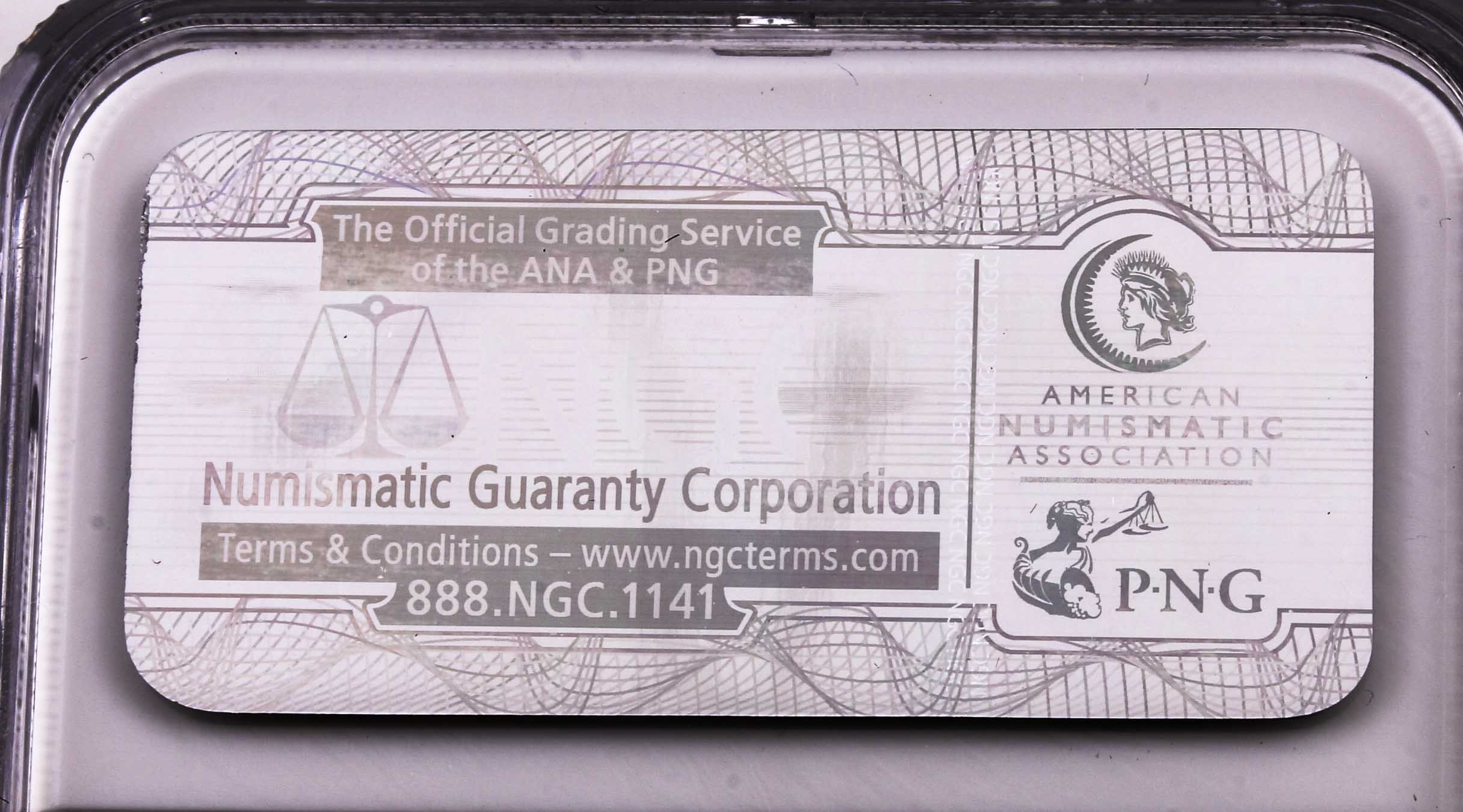 Ten Graded Presidential One Dollar Coins