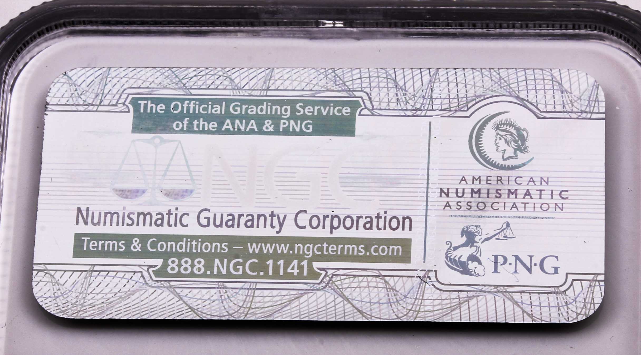 Ten Graded Presidential One Dollar Coins