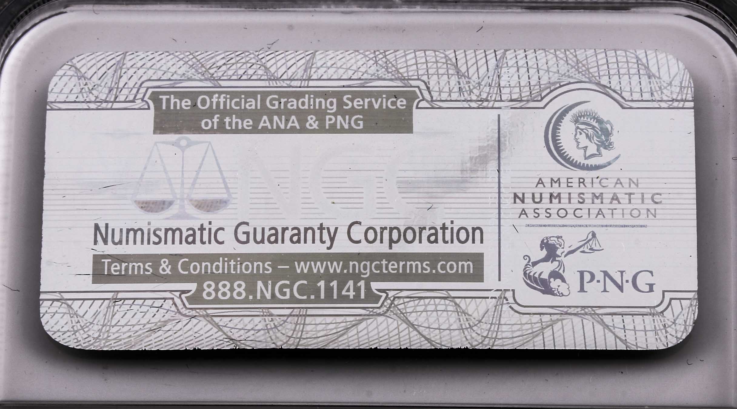 Ten Graded Presidential One Dollar Coins