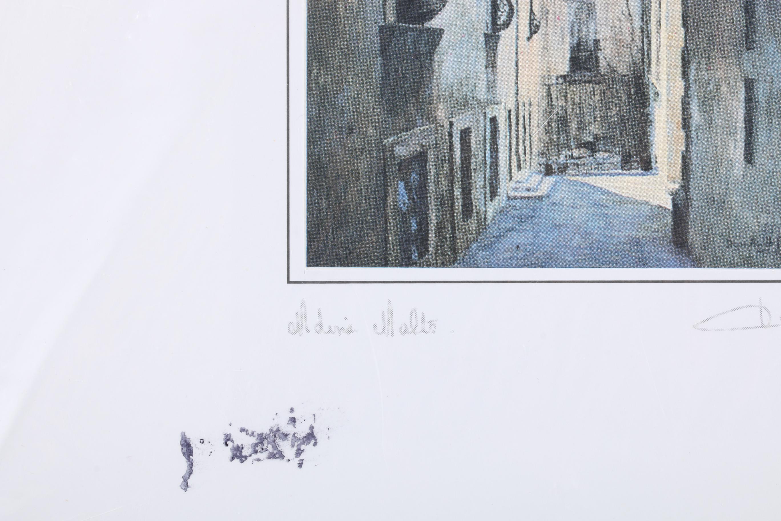 After Doris Micallef Offset Lithographs