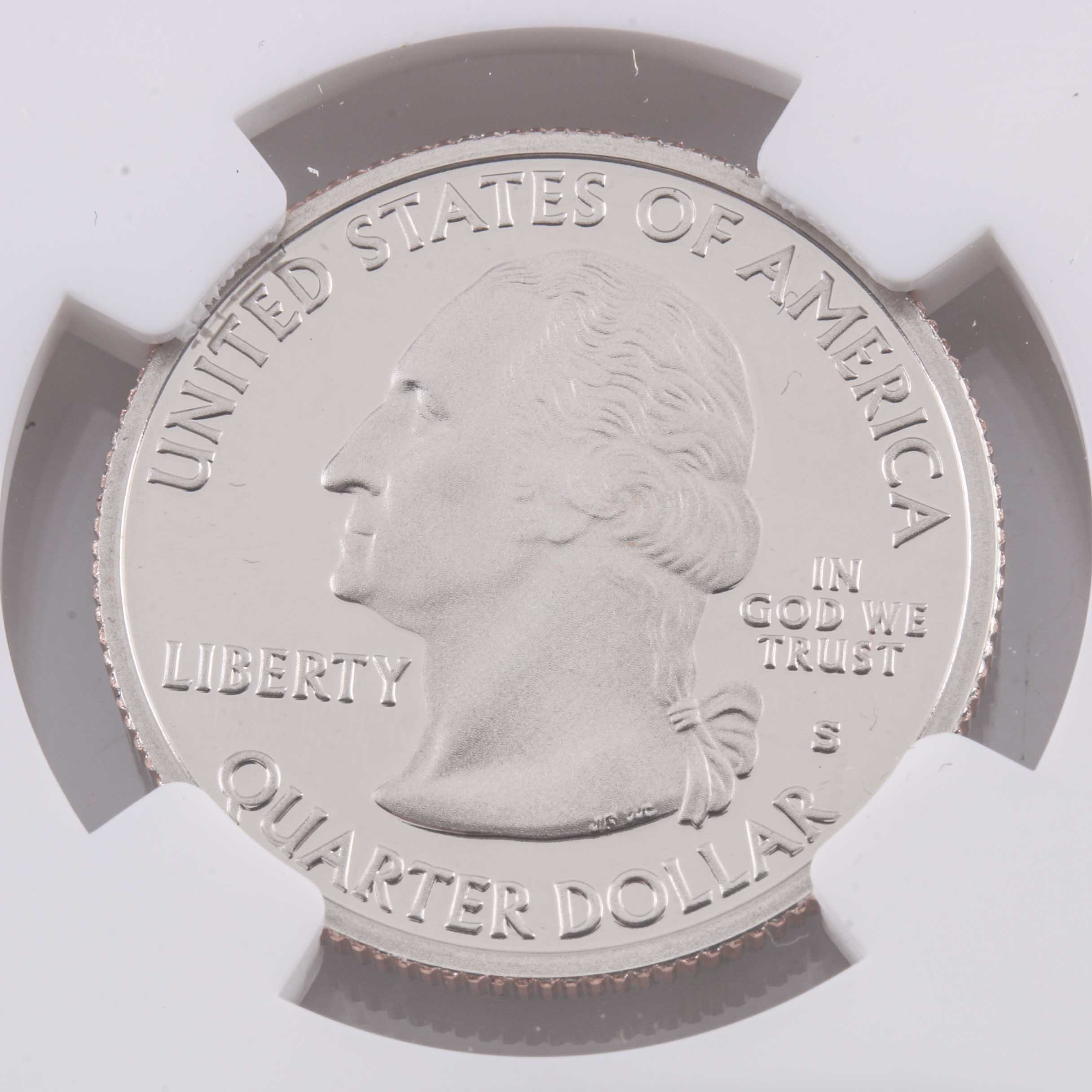 Seven Graded U.S. Statehood Proof Quarters