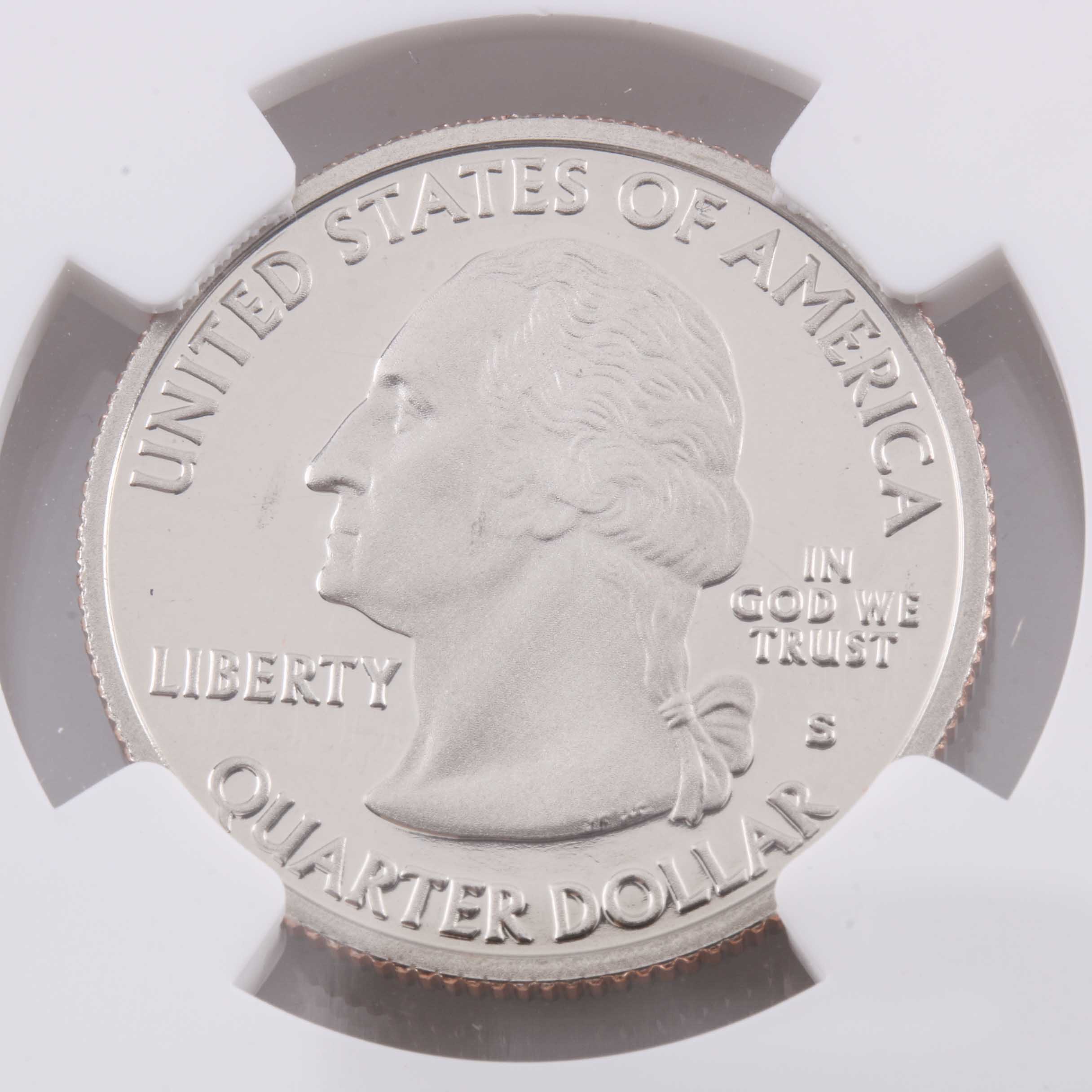 Seven Graded U.S. Statehood Proof Quarters