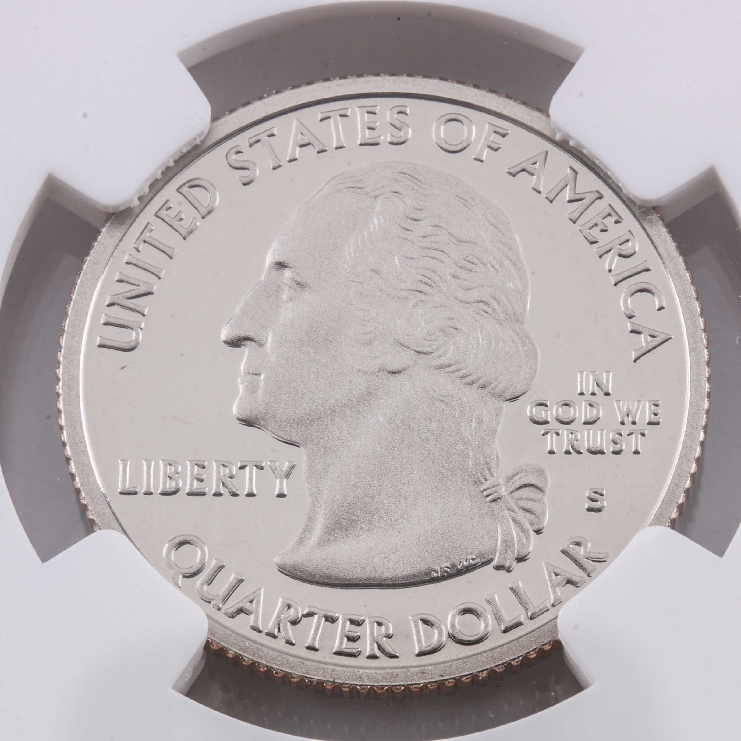 Seven Graded U.S. Statehood Proof Quarters