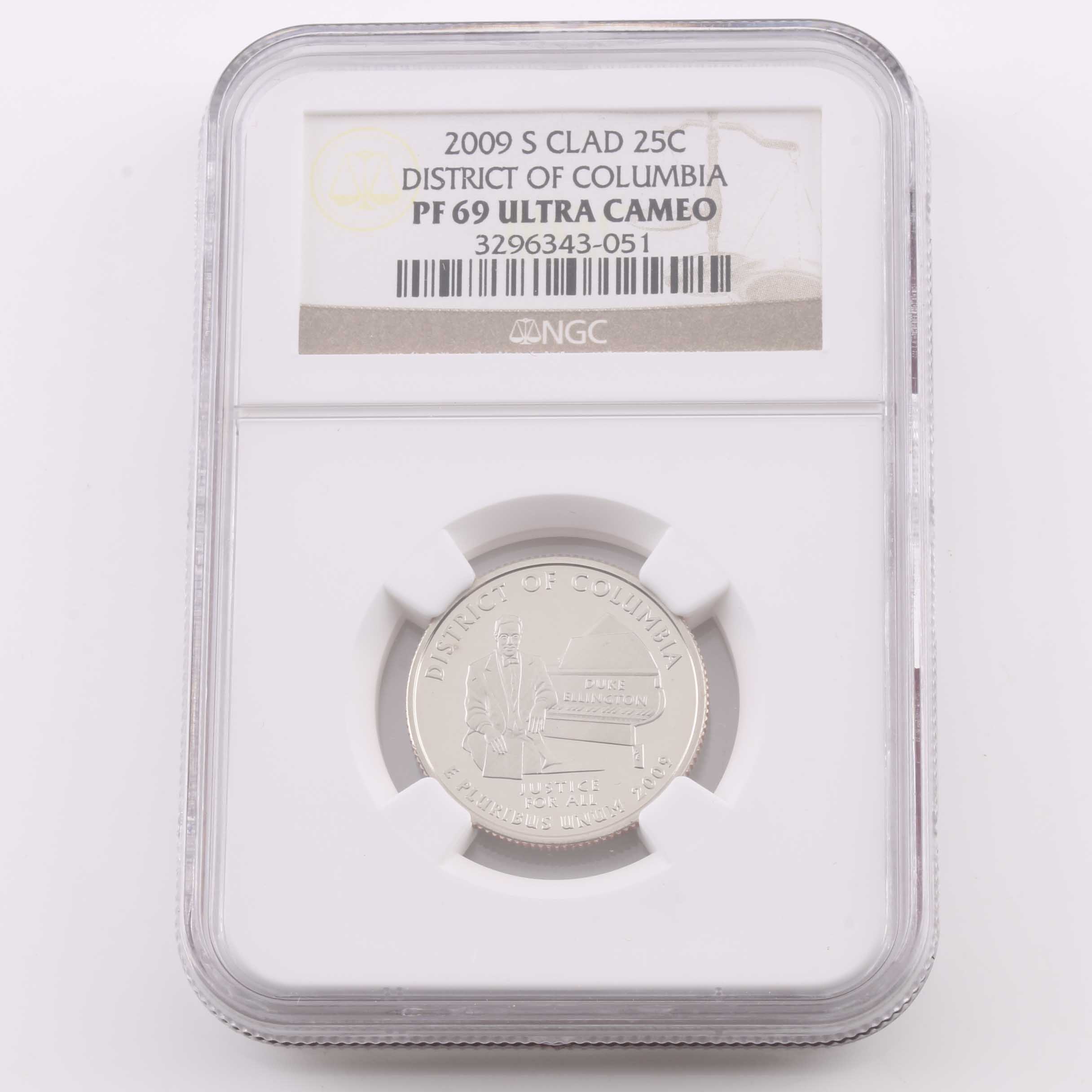 Seven Graded U.S. Statehood Proof Quarters
