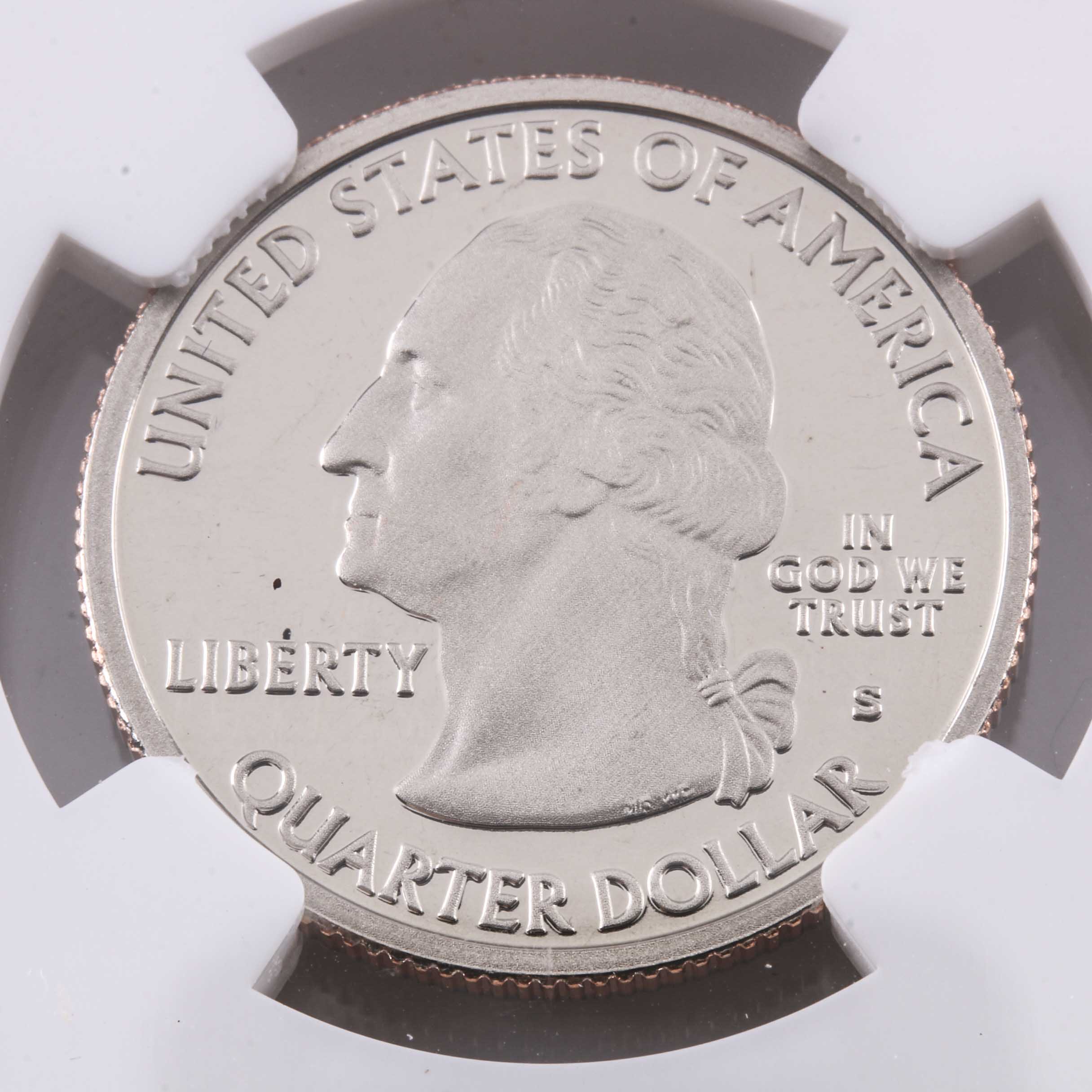 Seven Graded U.S. Statehood Proof Quarters