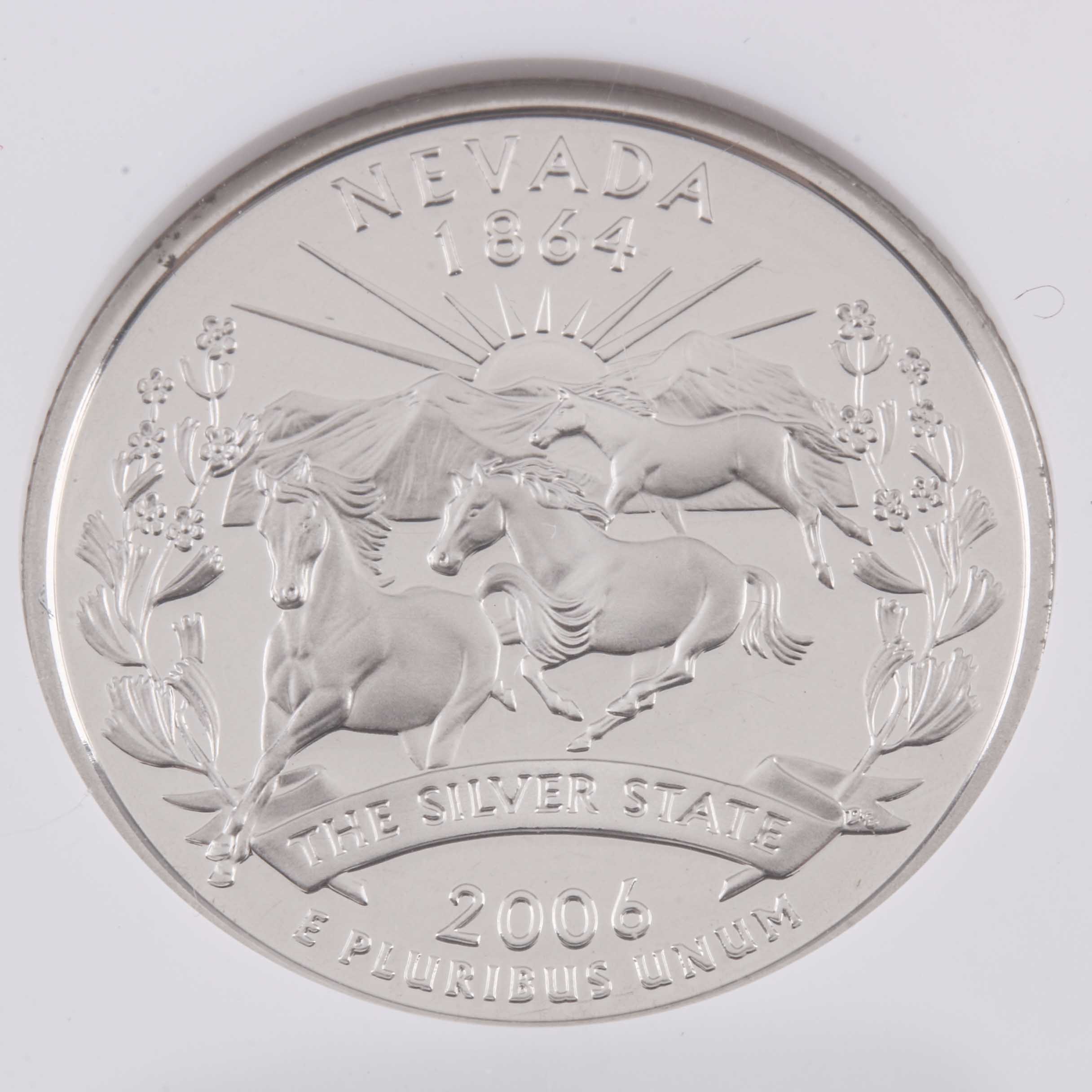 Seven Graded U.S. Statehood Proof Quarters