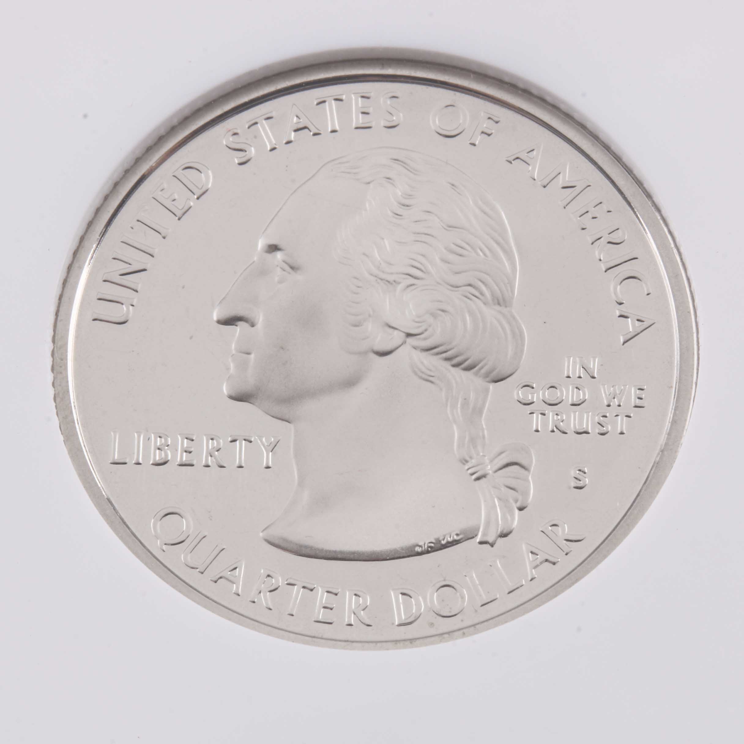 Seven Graded U.S. Statehood Proof Quarters