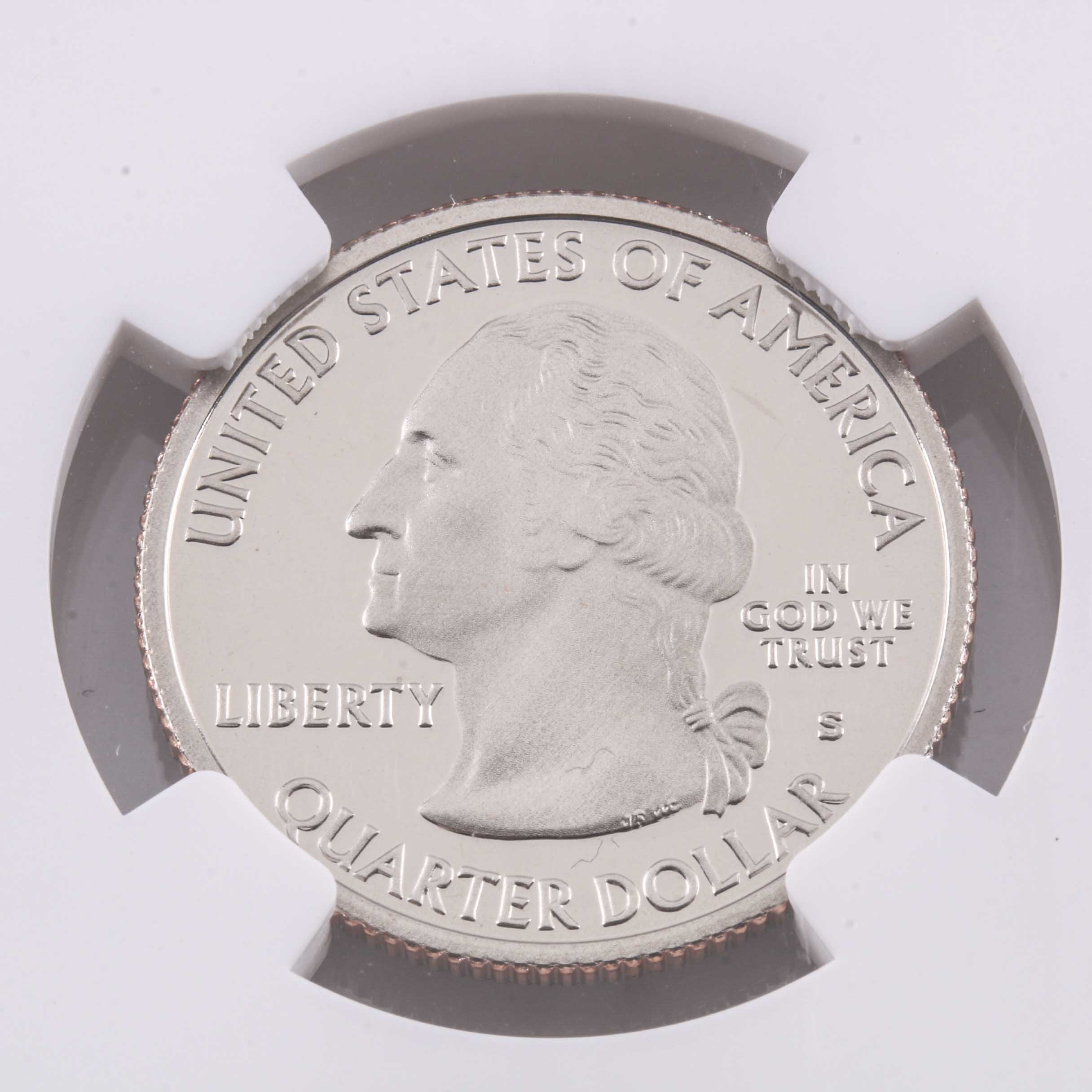 Seven Graded U.S. Statehood Proof Quarters