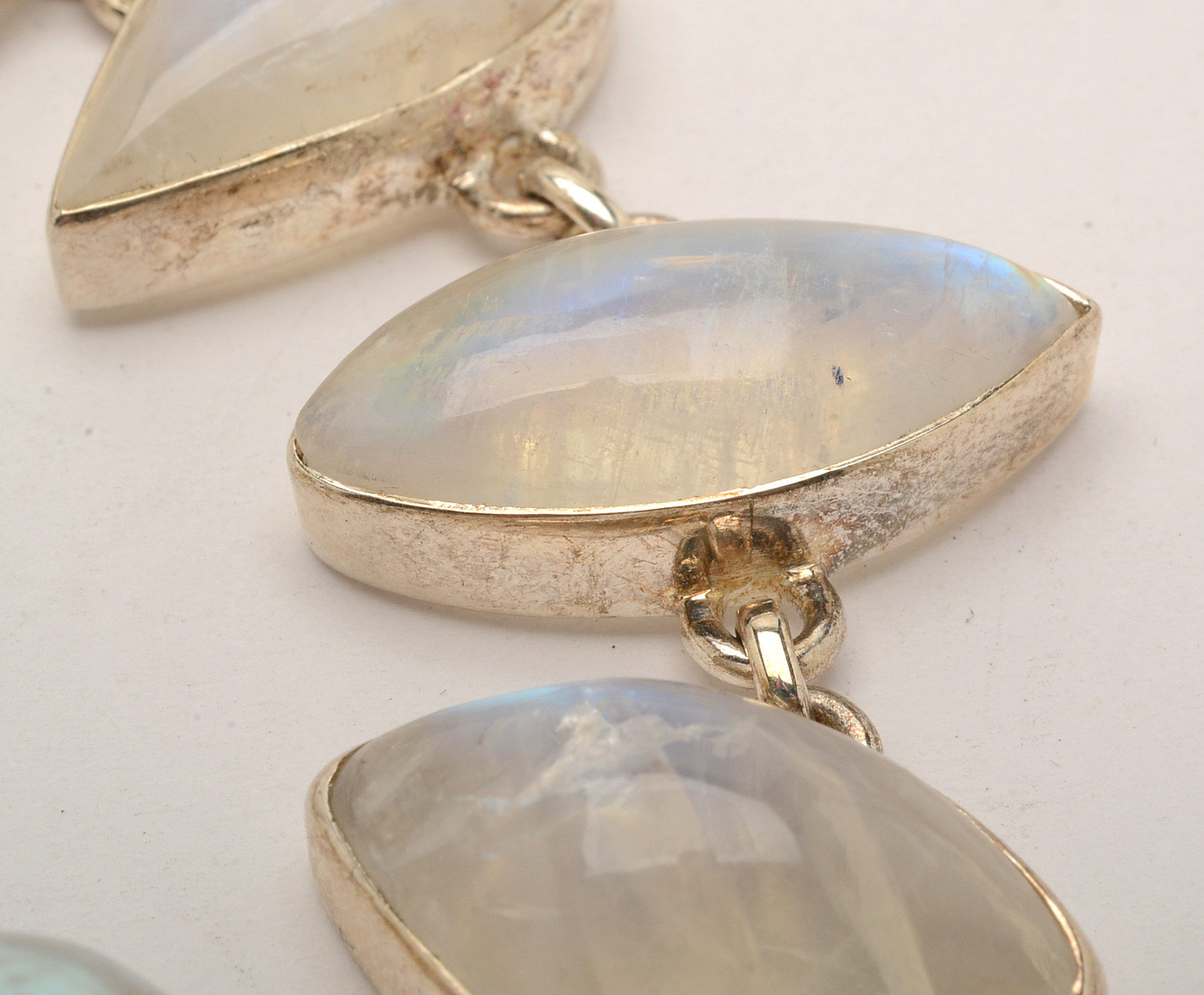 Pairing of Sterling Silver Bracelets Including Signed Pat Yazzie