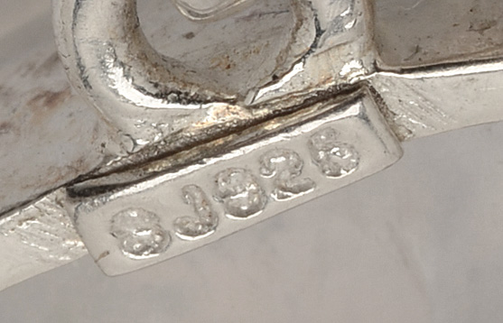 Pairing of Sterling Silver Bracelets Including Signed Pat Yazzie