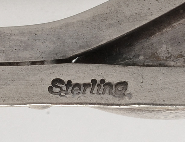 Pairing of Sterling Silver Bracelets Including Signed Pat Yazzie