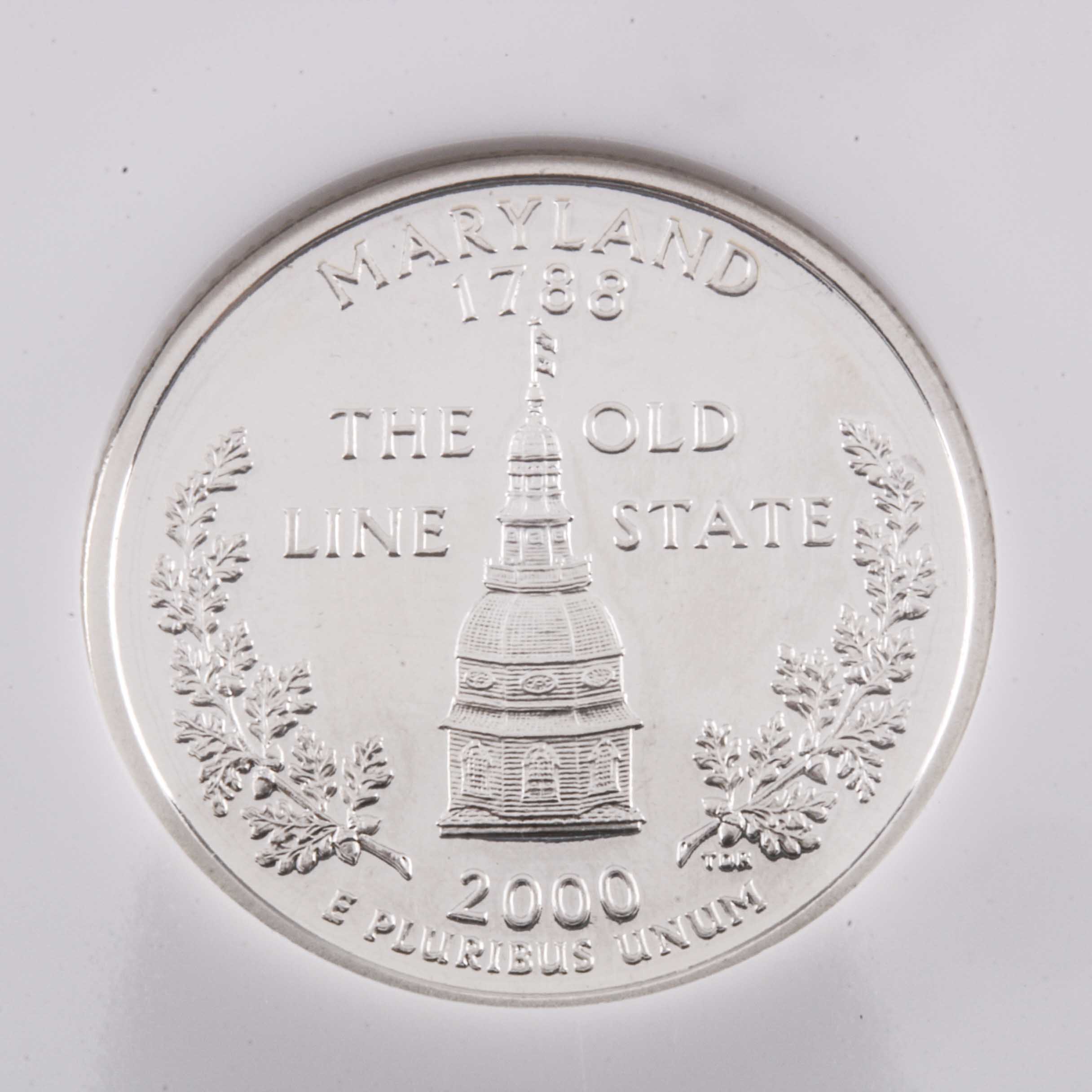 Eight Graded U.S. Quarters