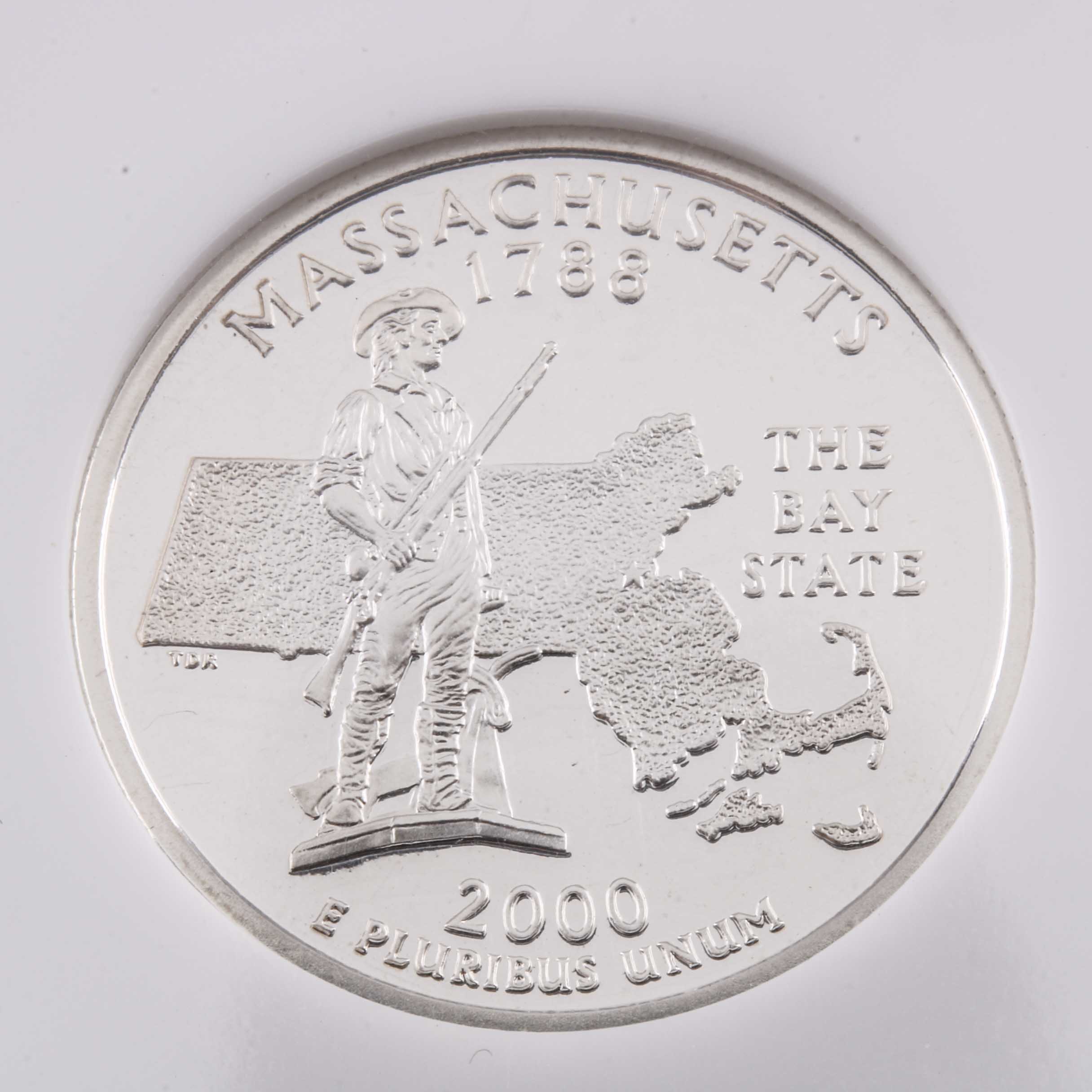 Eight Graded U.S. Quarters