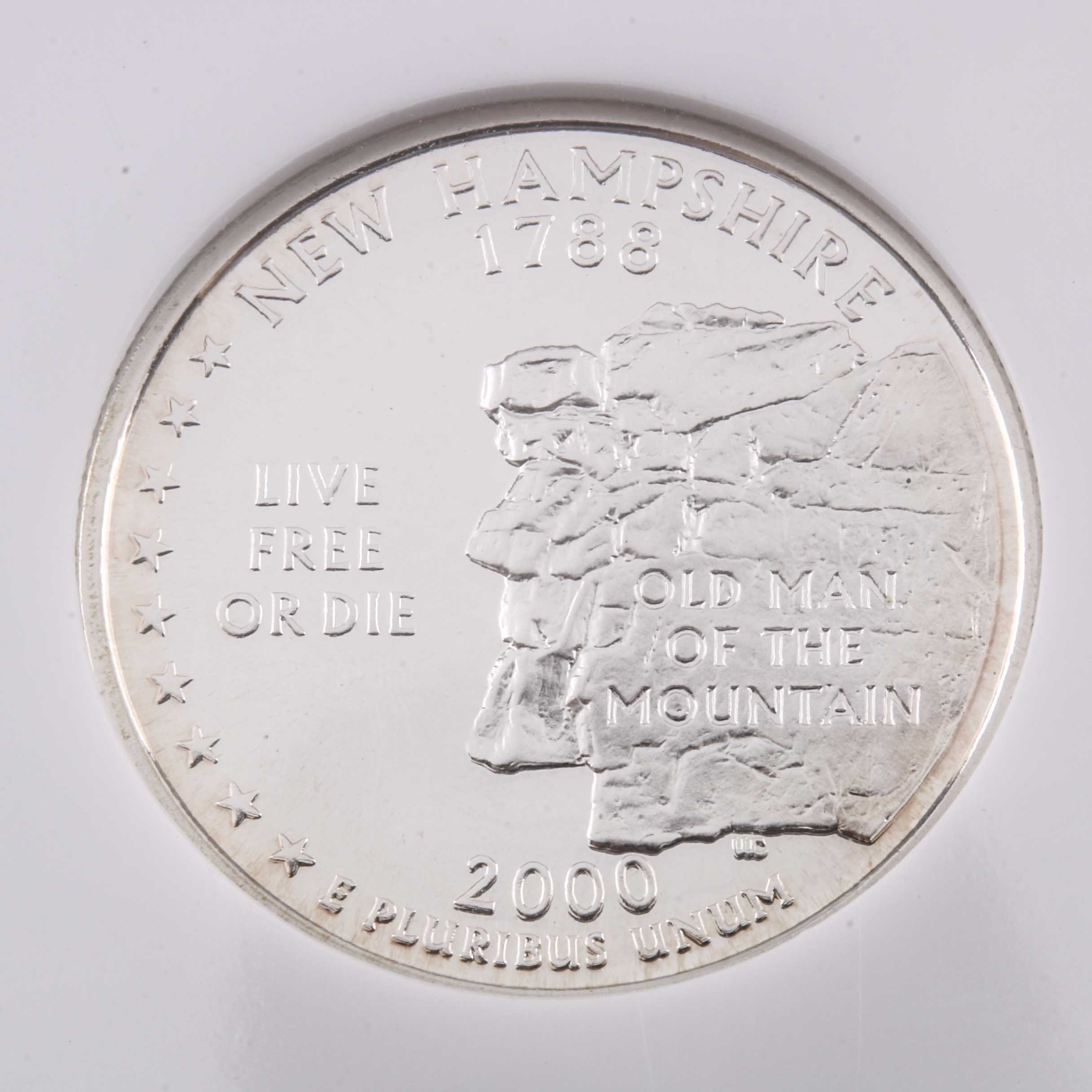 Eight Graded U.S. Quarters