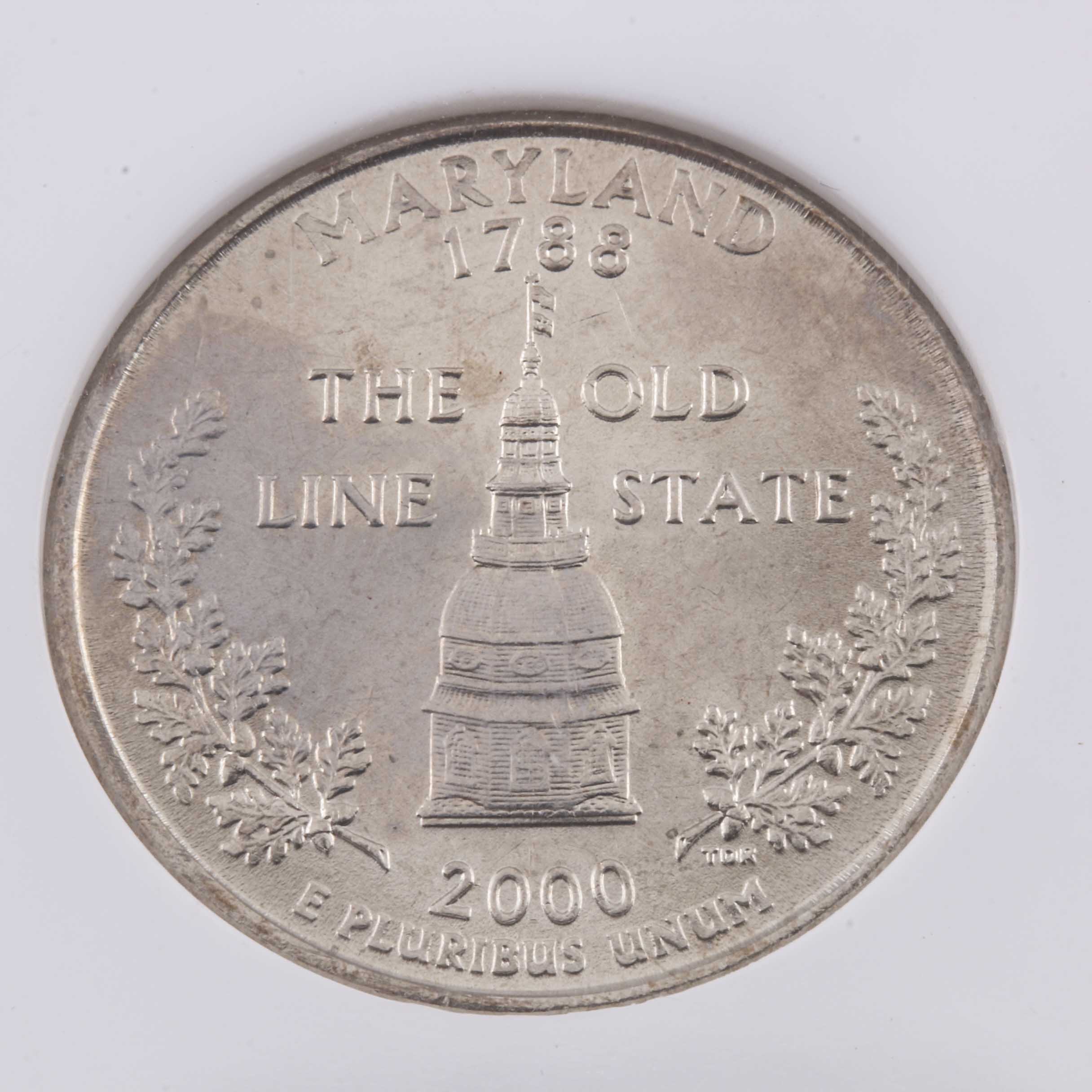 Eight Graded U.S. Quarters