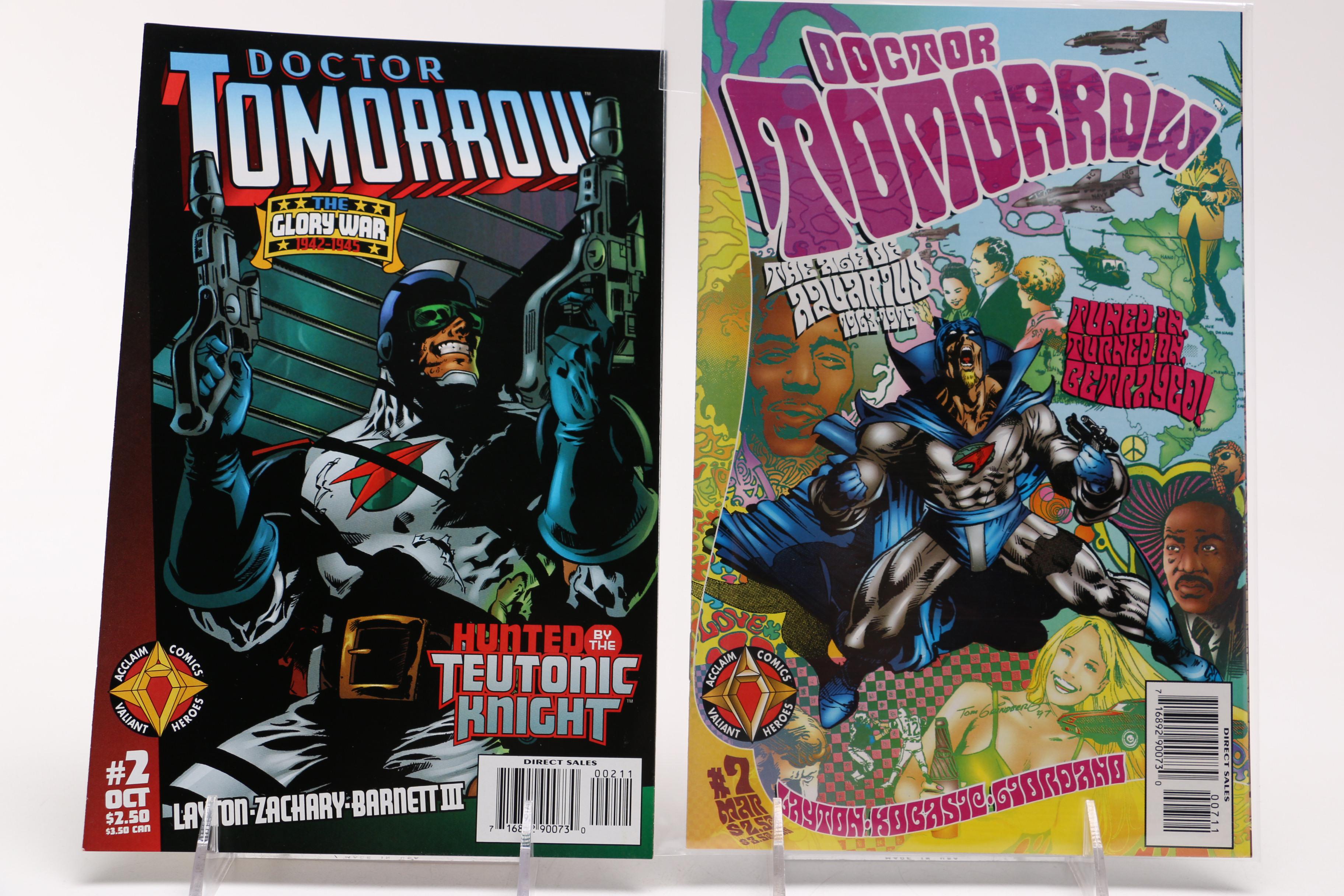 Modern Age Acclaim Comics Including "Shadow Man", "Turok" and "Doctor Tomorrow"