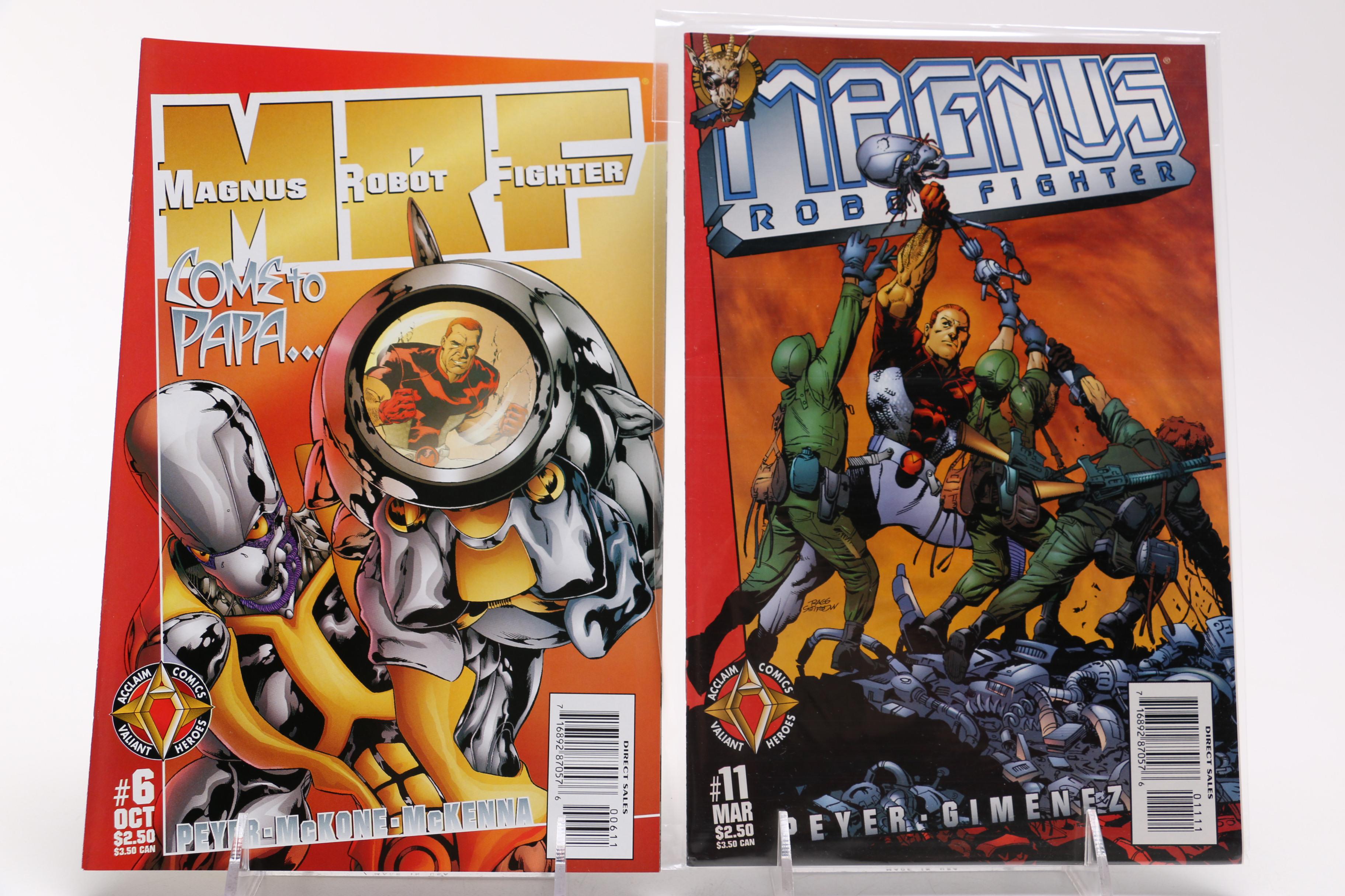 Modern Age Acclaim Comics Including "Shadow Man", "Turok" and "Doctor Tomorrow"