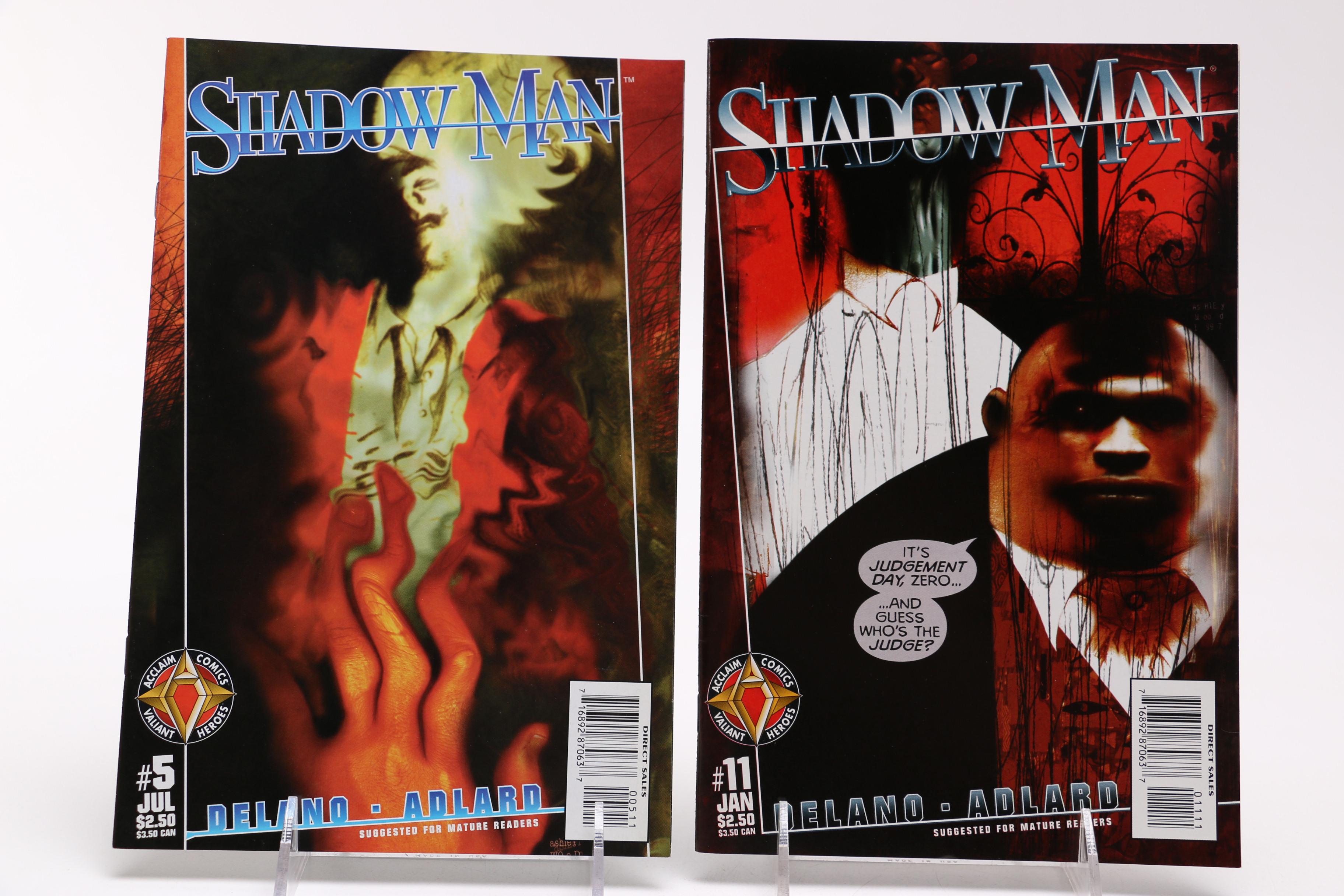 Modern Age Acclaim Comics Including "Shadow Man", "Turok" and "Doctor Tomorrow"