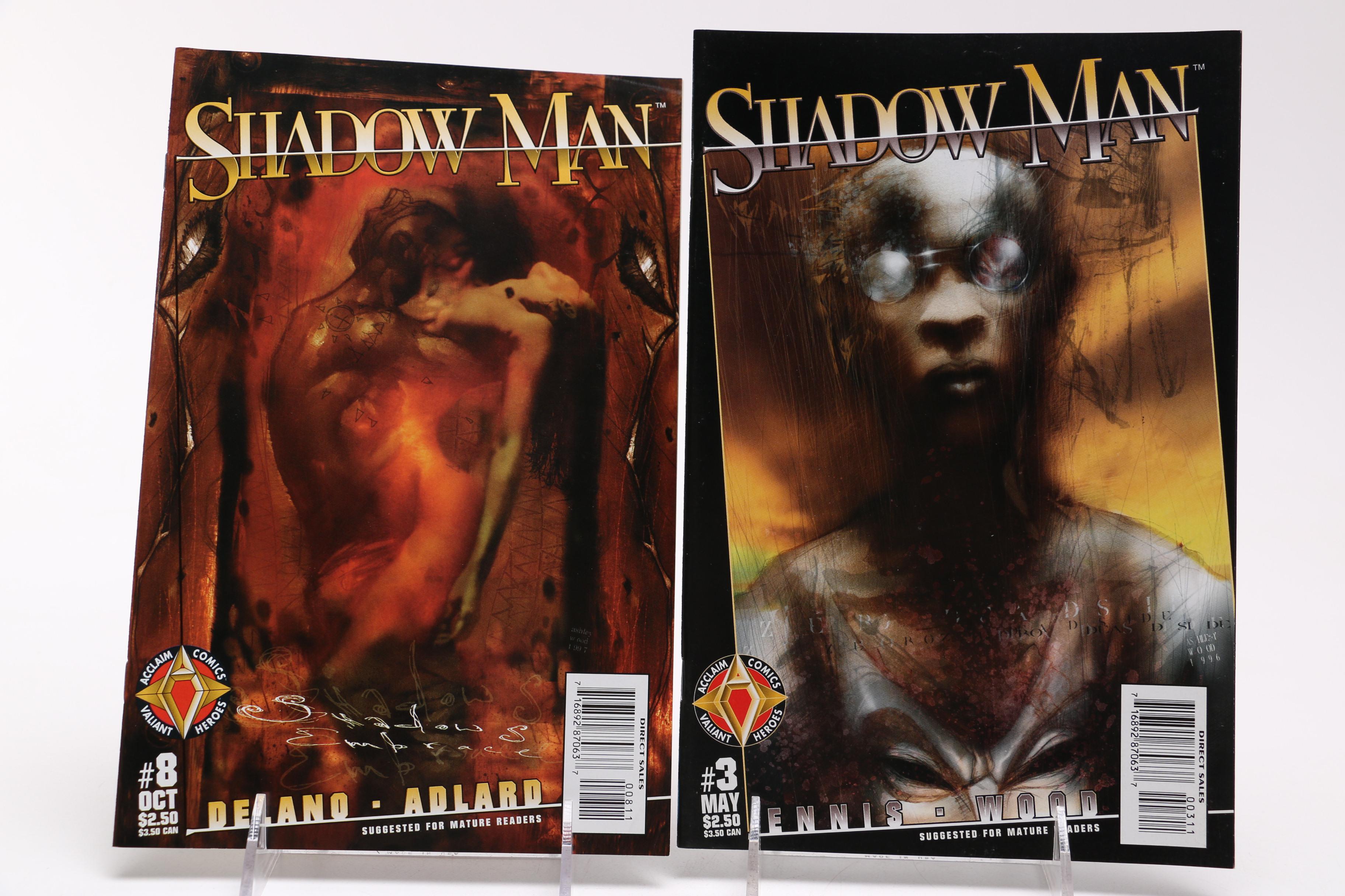 Modern Age Acclaim Comics Including "Shadow Man", "Turok" and "Doctor Tomorrow"