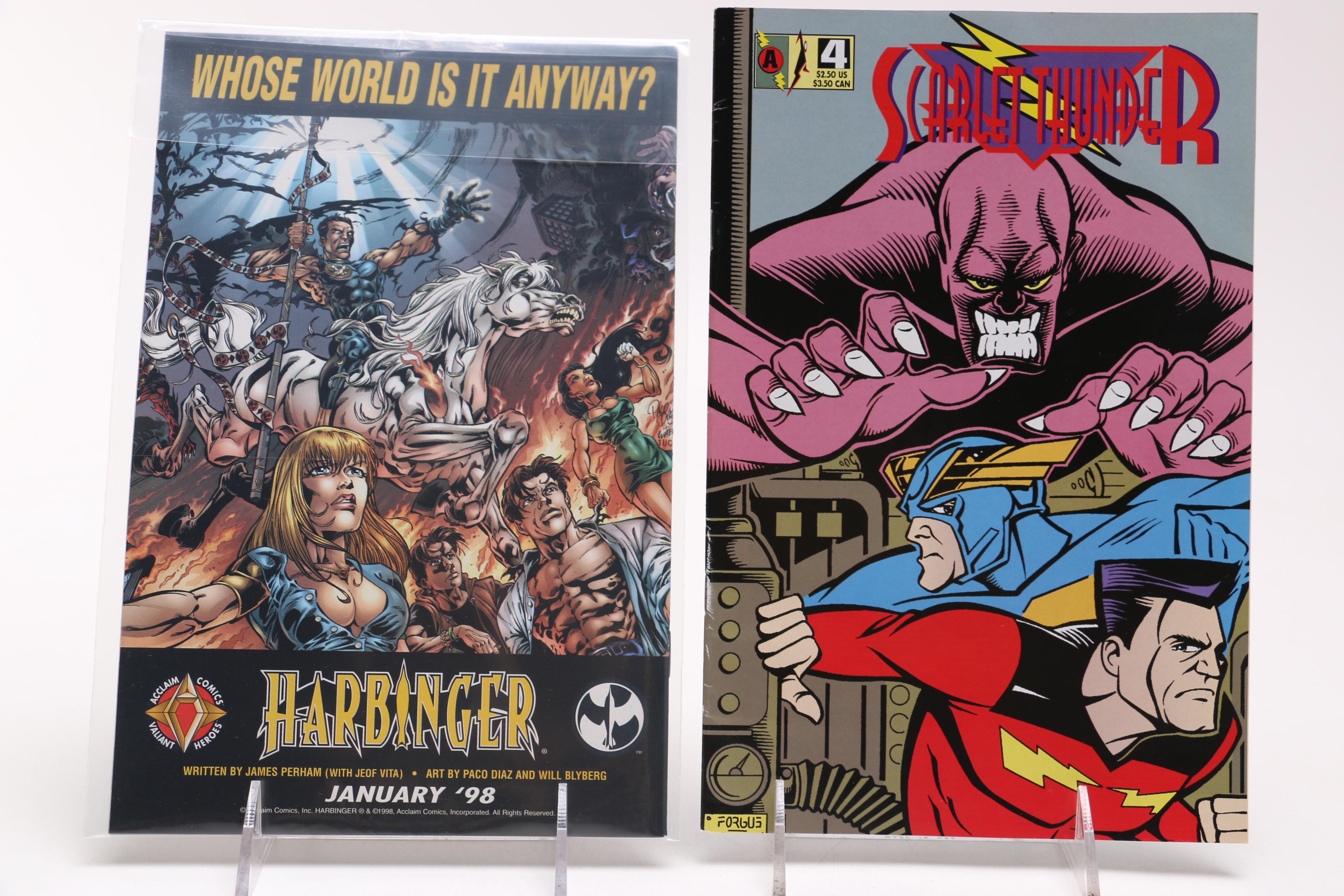 Modern Age Acclaim Comics Including "Shadow Man", "Turok" and "Doctor Tomorrow"
