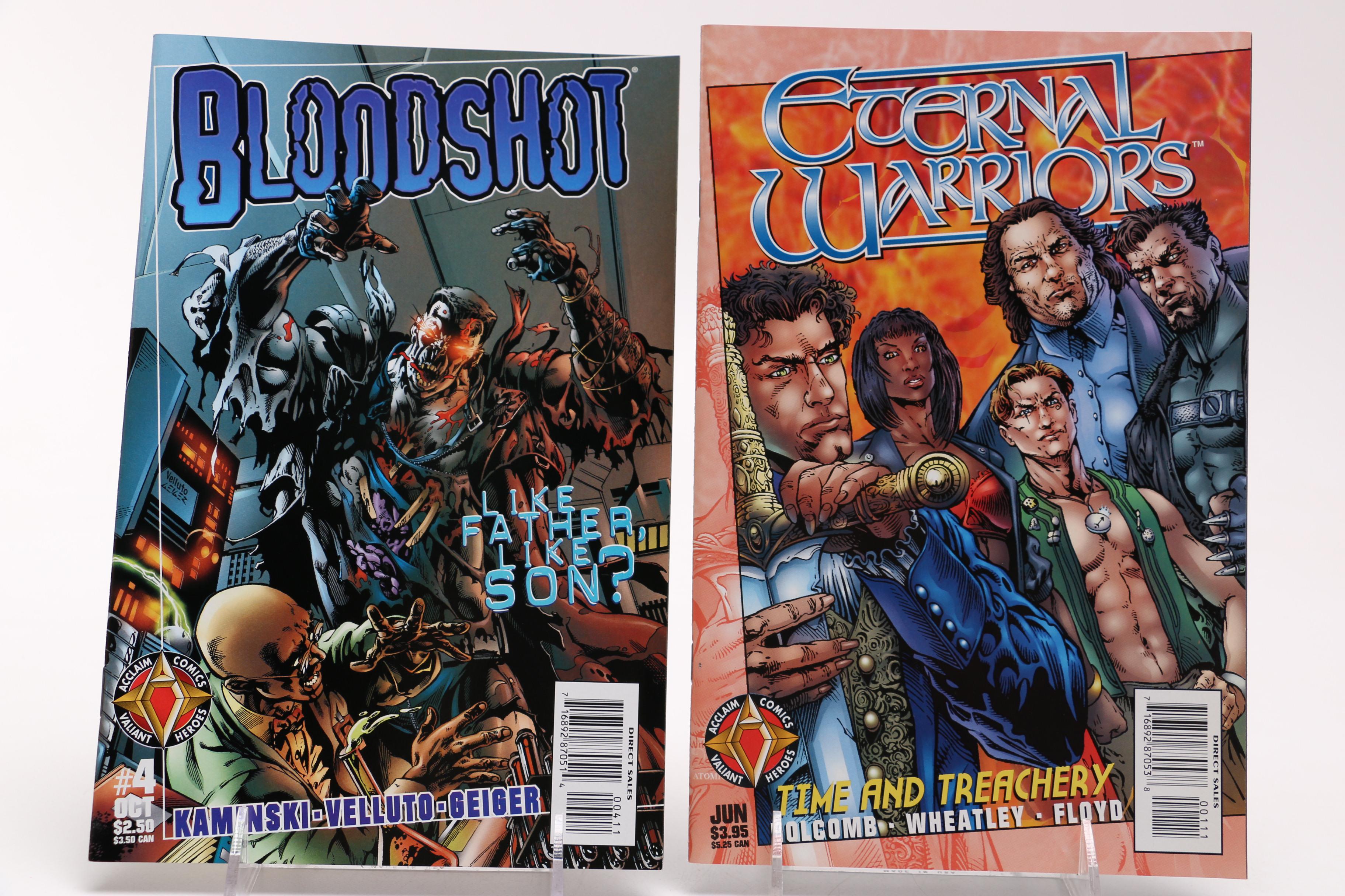 Modern Age Acclaim Comics Including "Shadow Man", "Turok" and "Doctor Tomorrow"