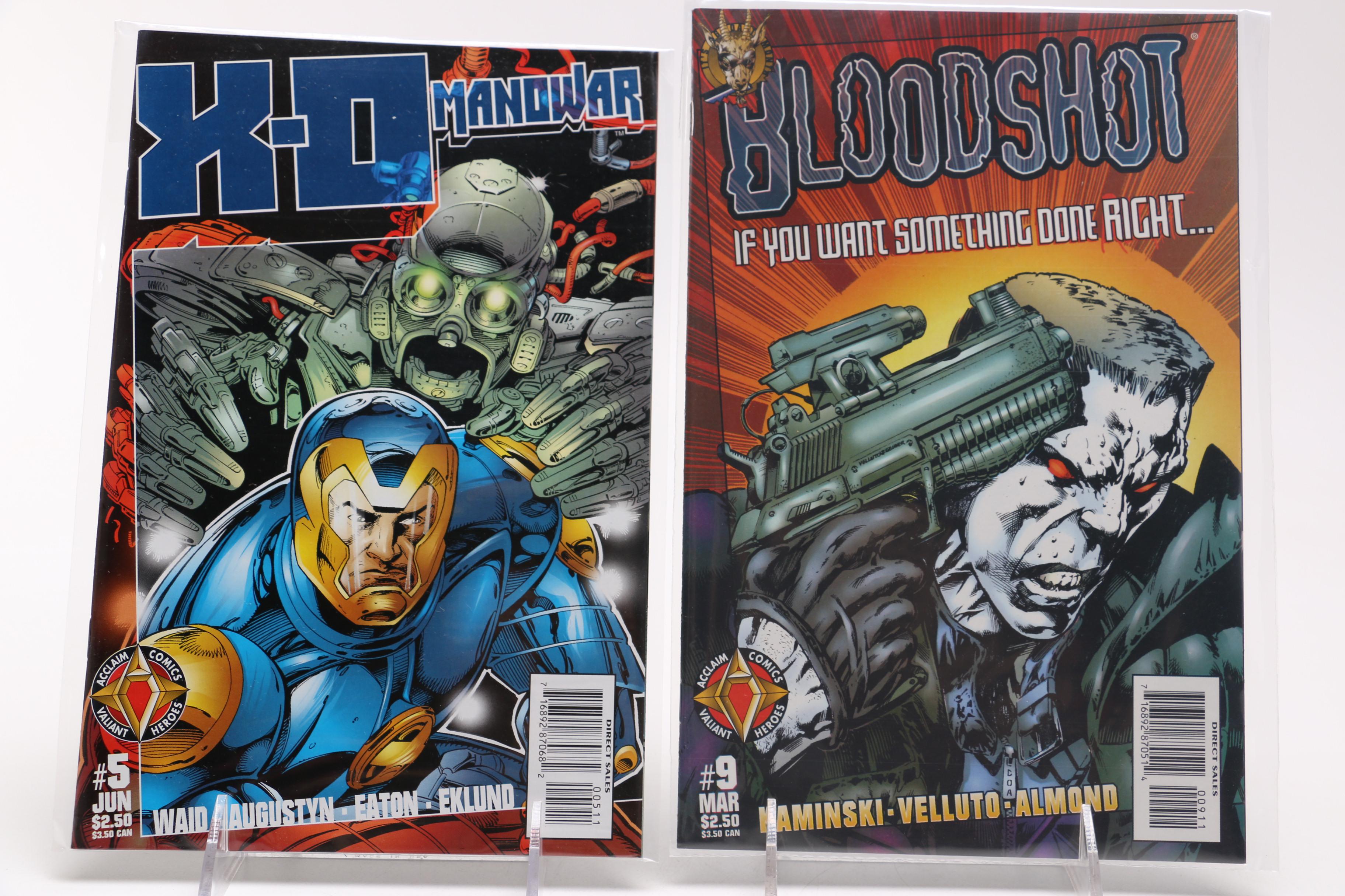 Modern Age Acclaim Comics Including "Shadow Man", "Turok" and "Doctor Tomorrow"