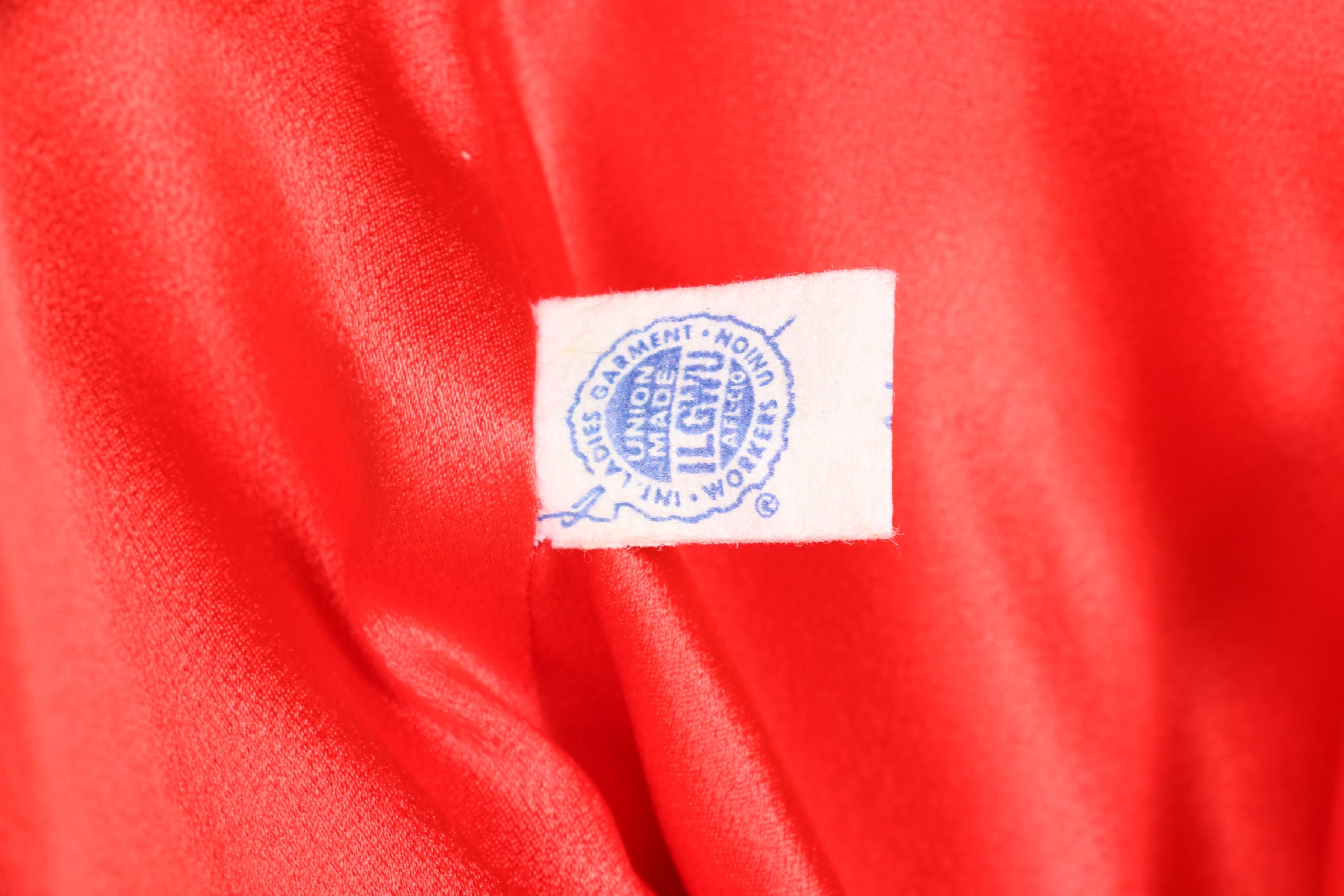 Original Diane Vintage Wool and Fox Fur Dress Coat