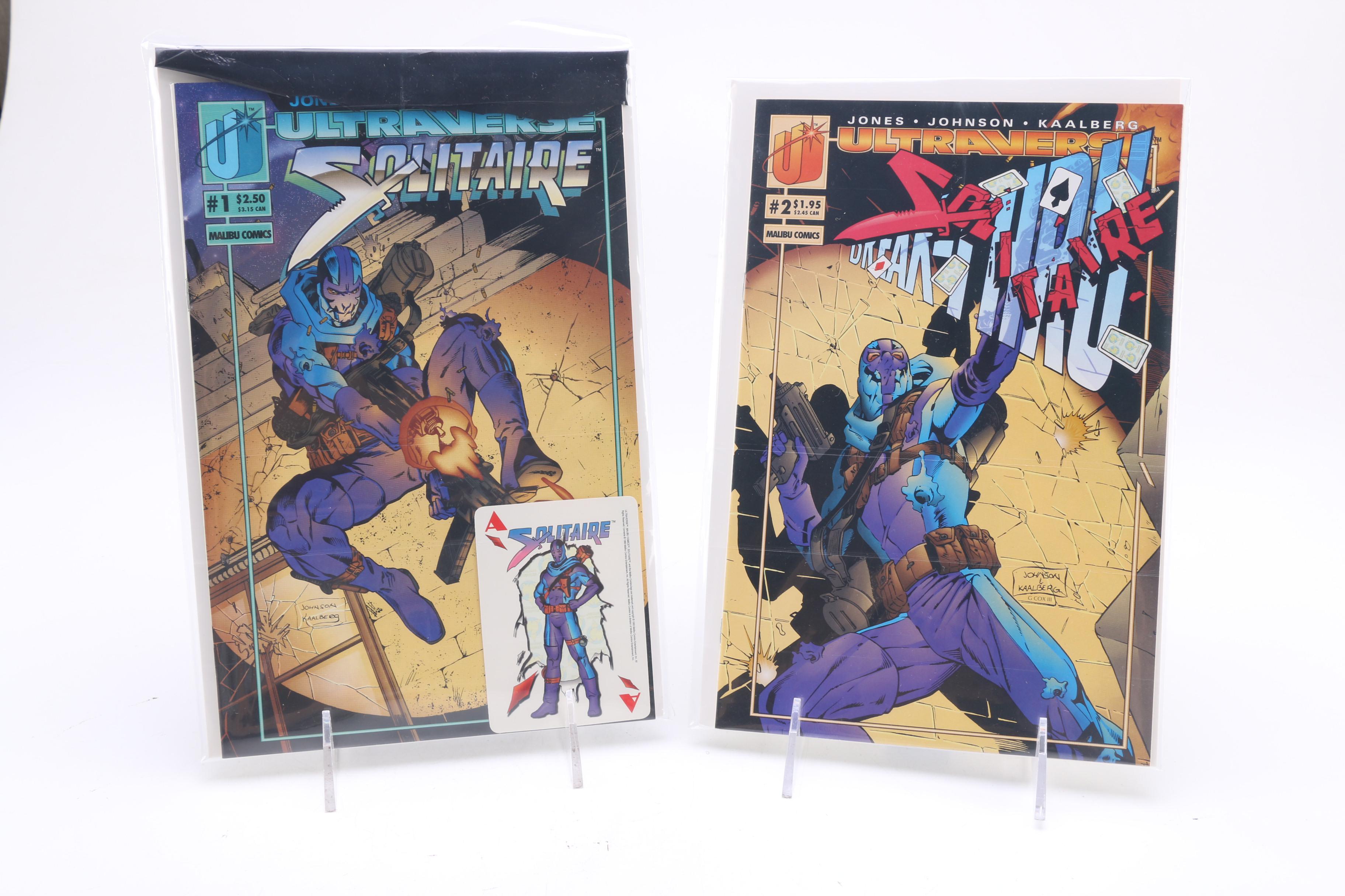 Modern Age Malibu Ultraverse Comics Including "Prototype" and "Solitaire"