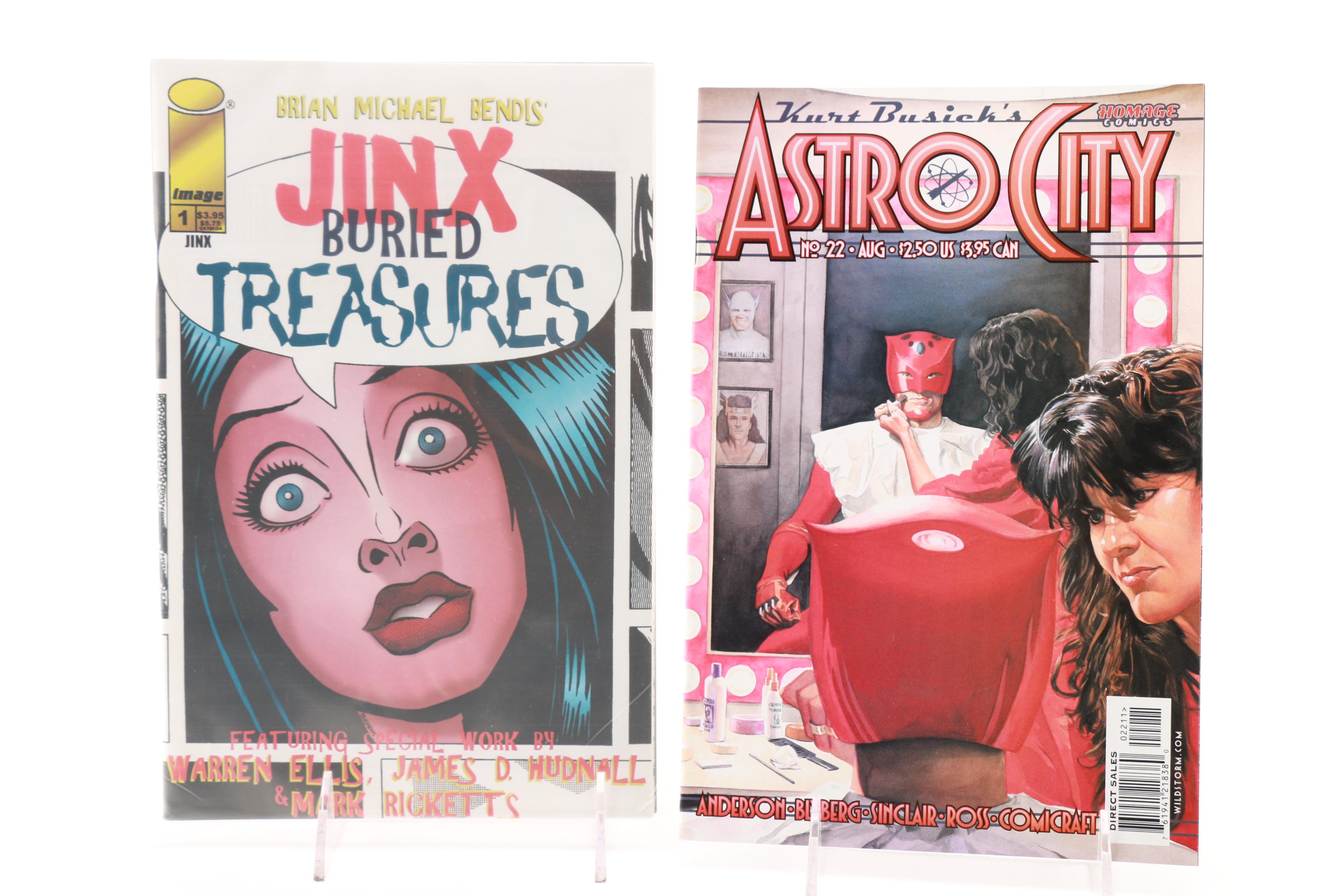 Modern Age Comics Including "Astro City: The Dark Age" and "Jinx"