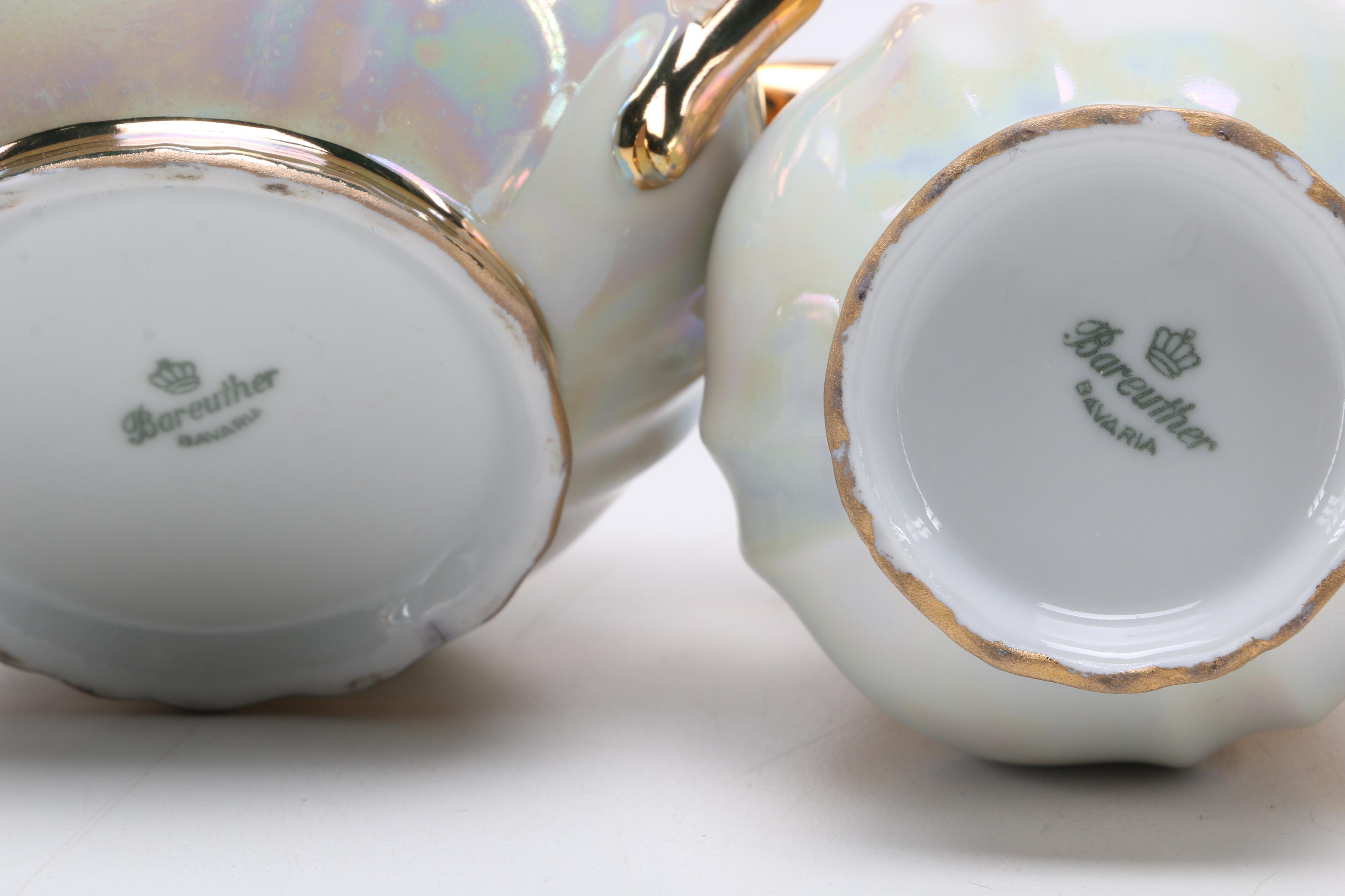 Bareuther Bavarian Luster Coffee Set