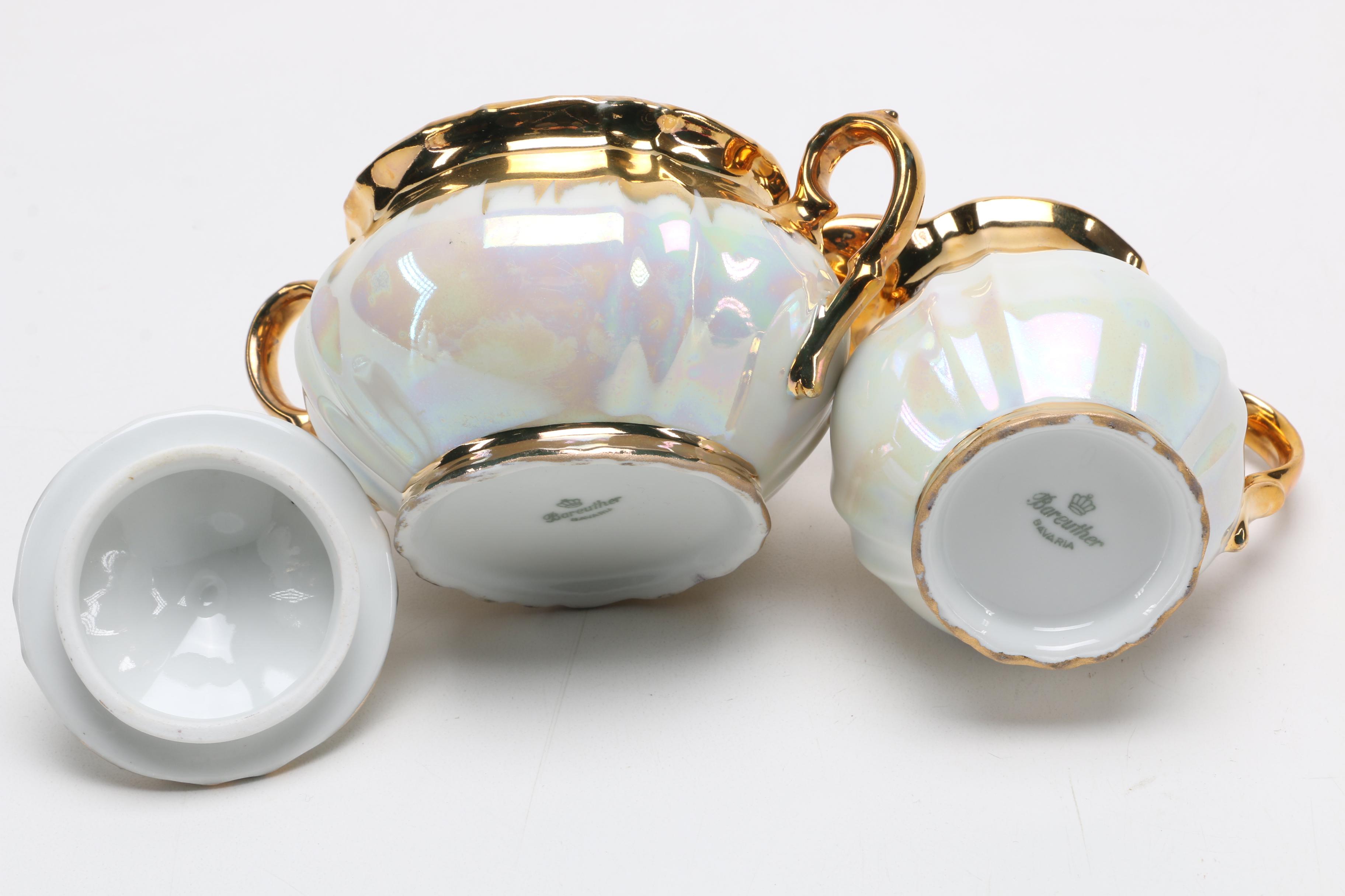 Bareuther Bavarian Luster Coffee Set