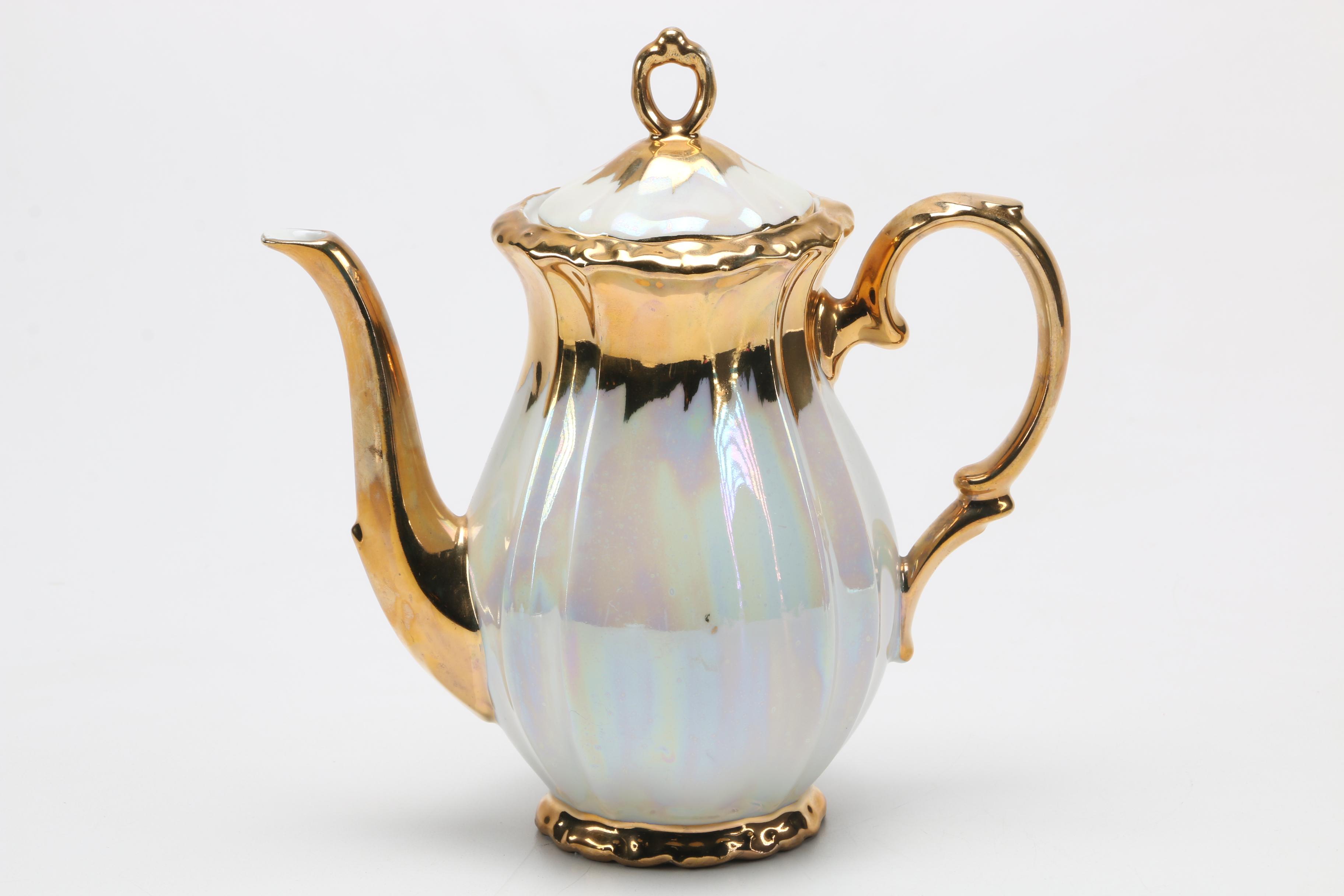 Bareuther Bavarian Luster Coffee Set