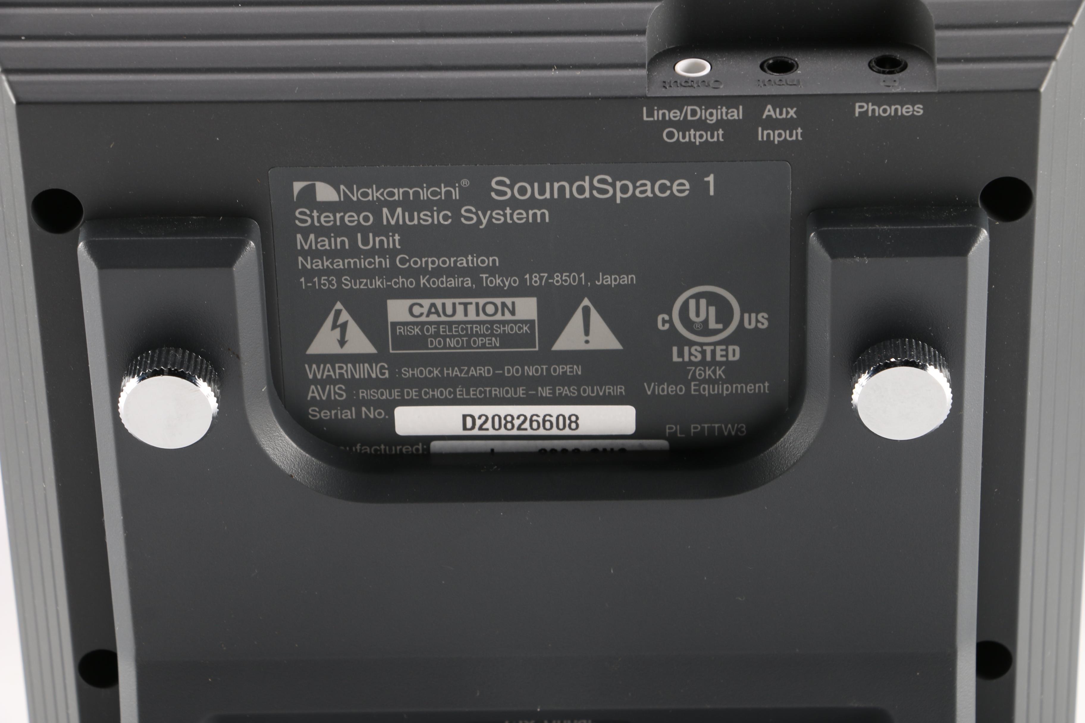 Nakamichi Bookshelf CD Stereo