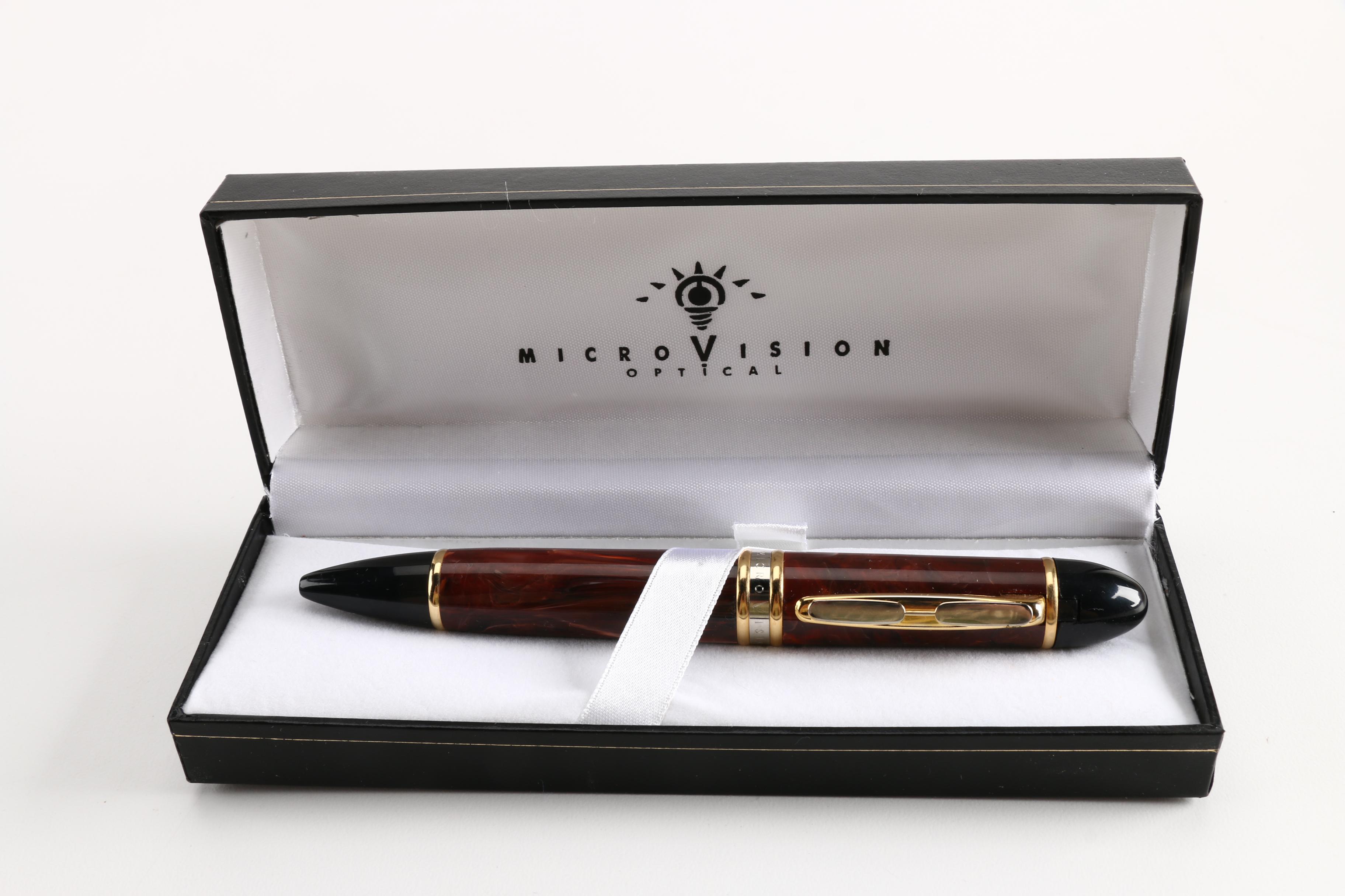 Miniature Torah and Micro Vision Optical Pen