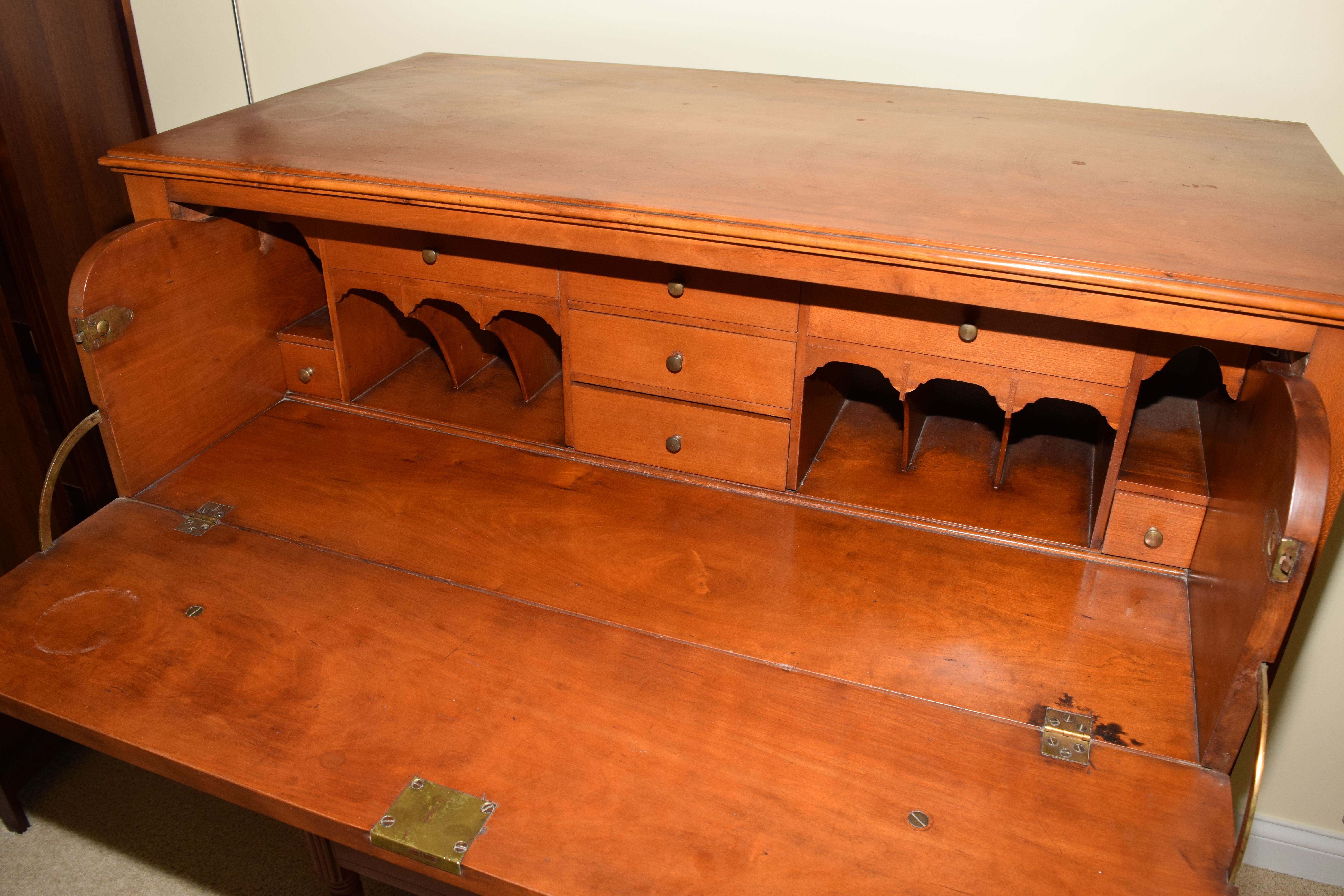 Antique Maple Butler's Desk