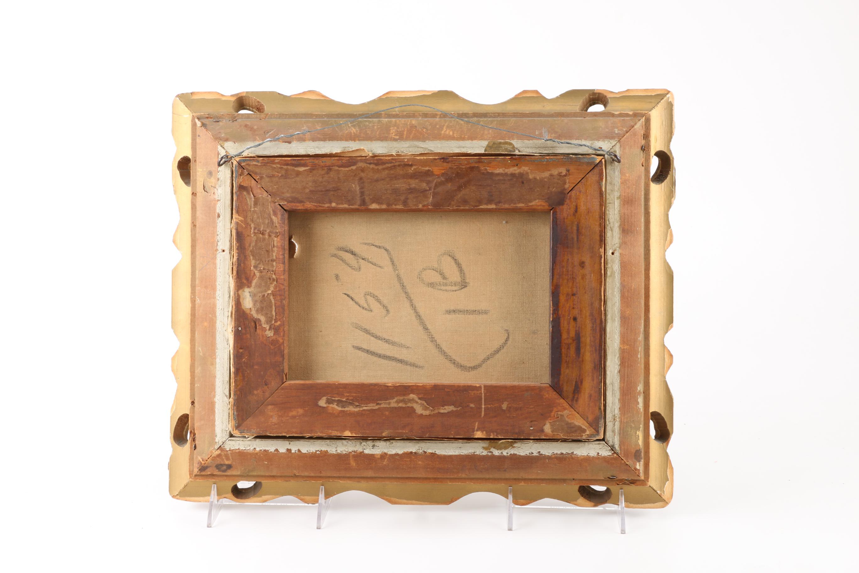 Mary King Oil Painting on Canvas of Moonlight Scene