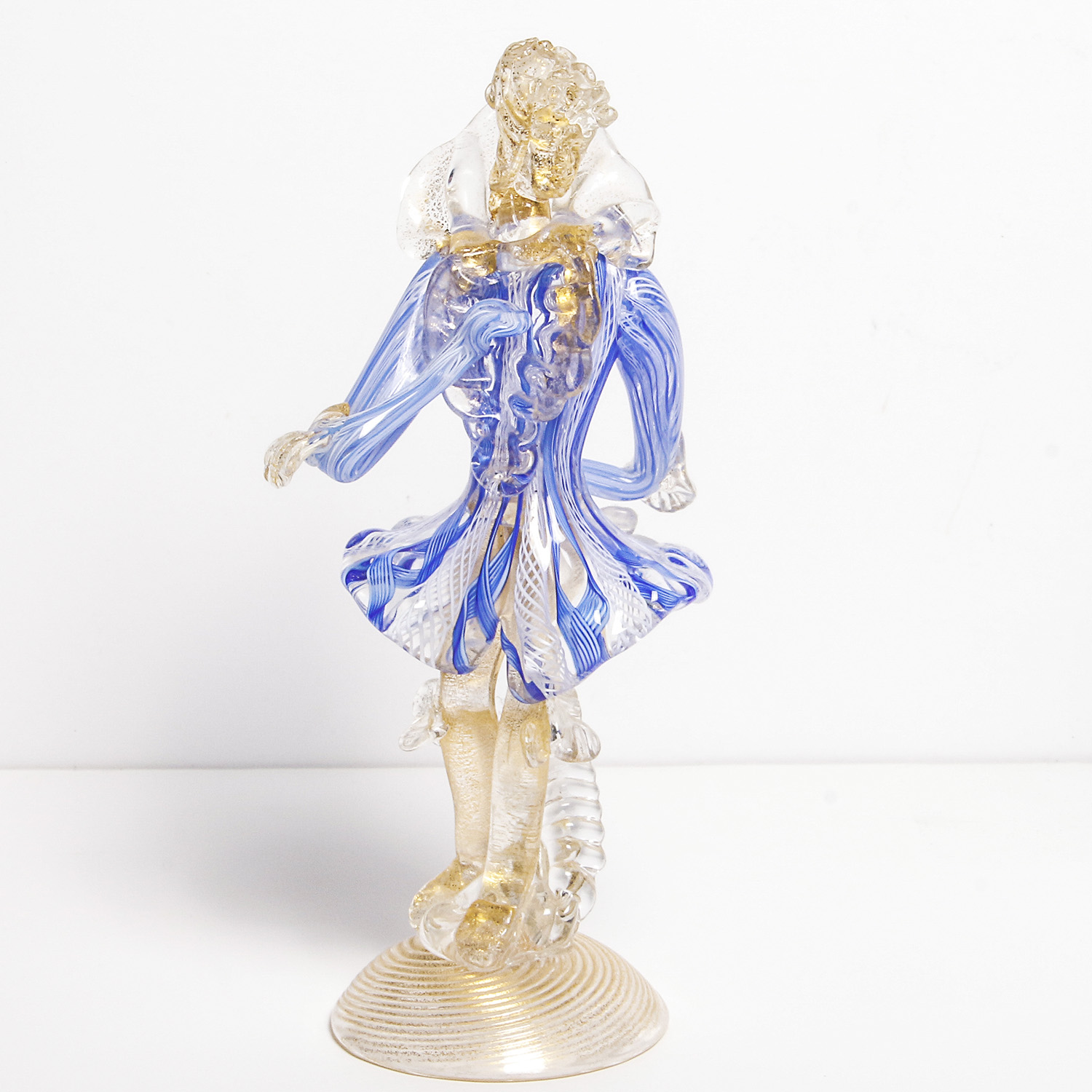 Venetian Spun Glass Royal Figurines