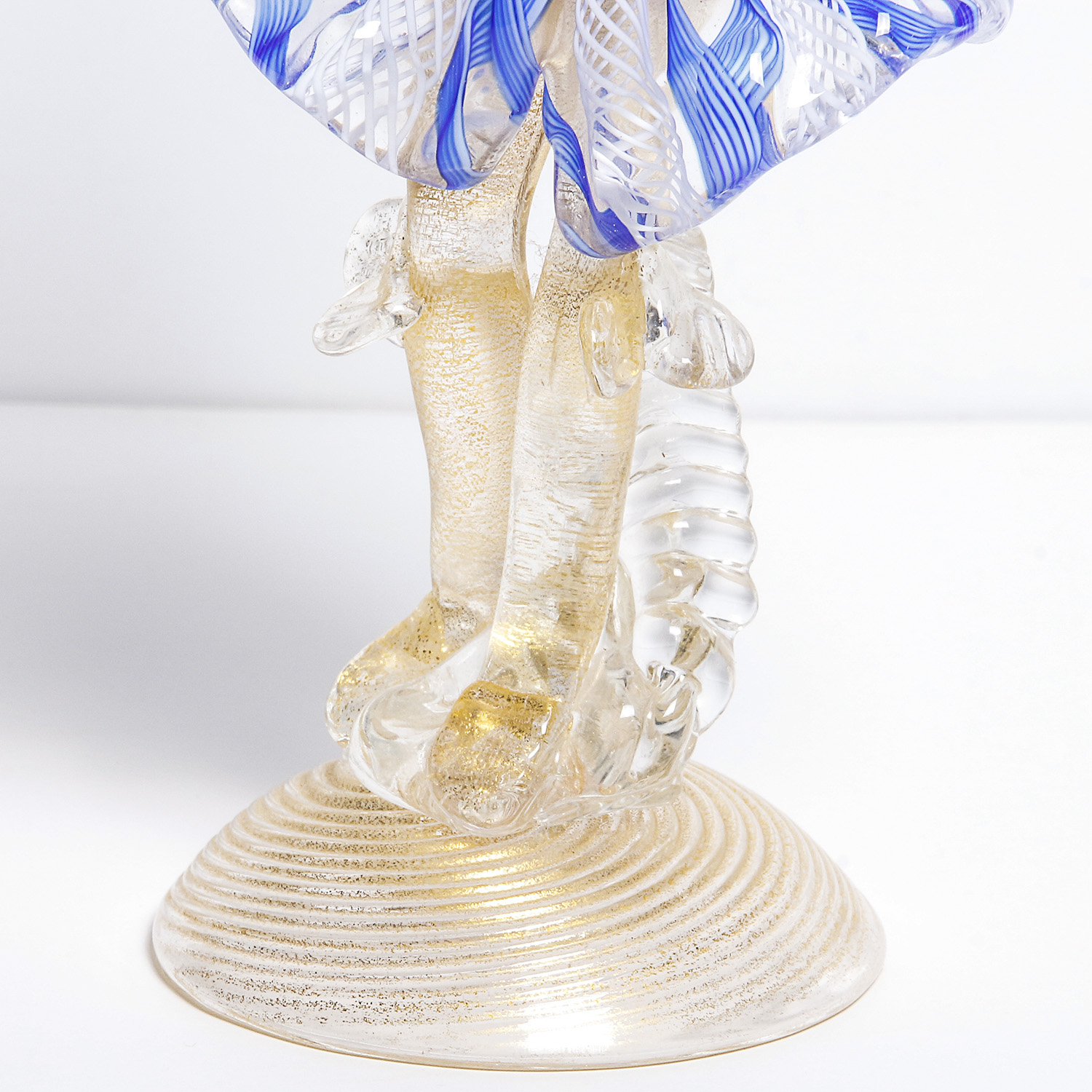 Venetian Spun Glass Royal Figurines